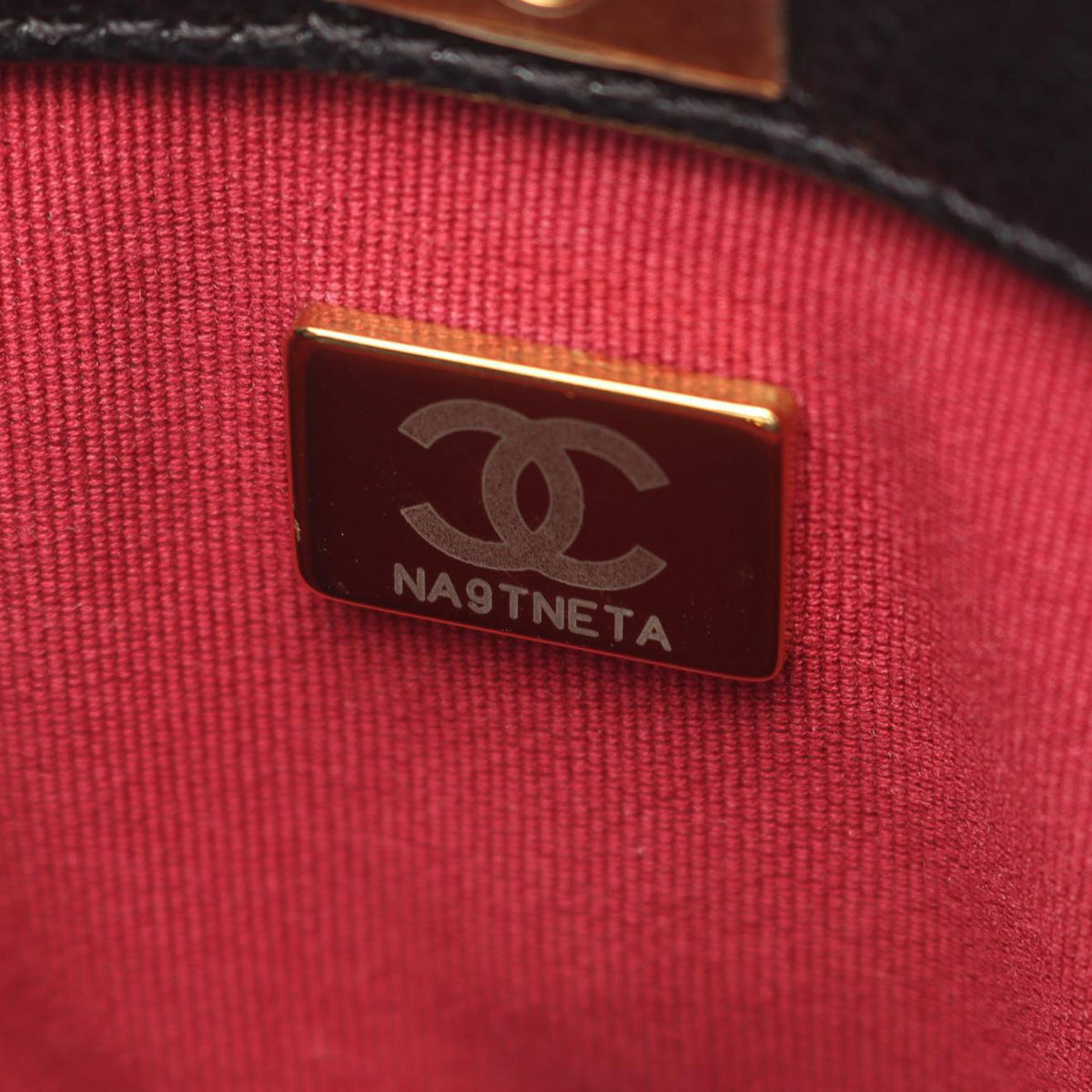 Chanel CC Quilted Caviar Chain Around Shoulder Bag