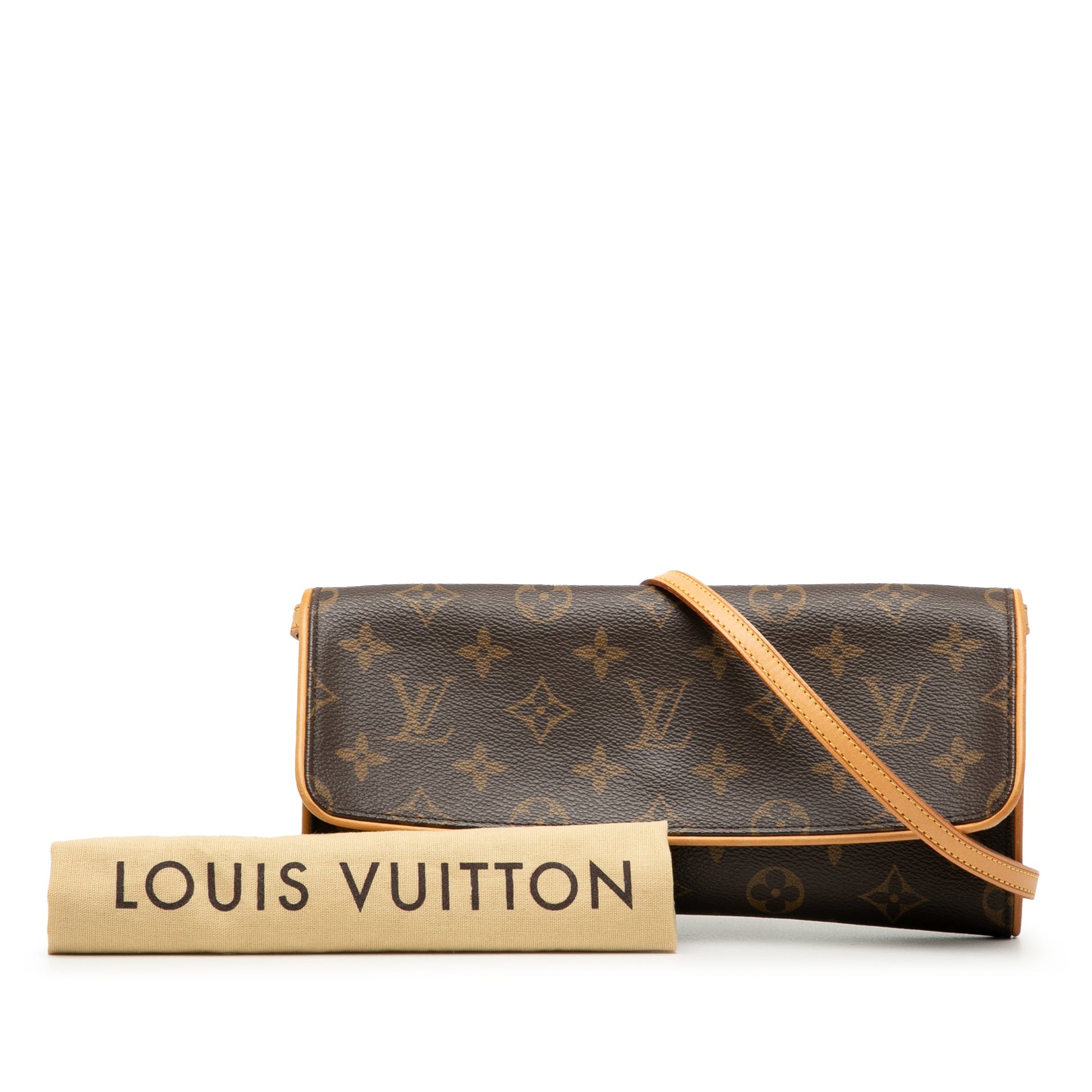 Louis Vuitton Monogram Pochette Twin GM