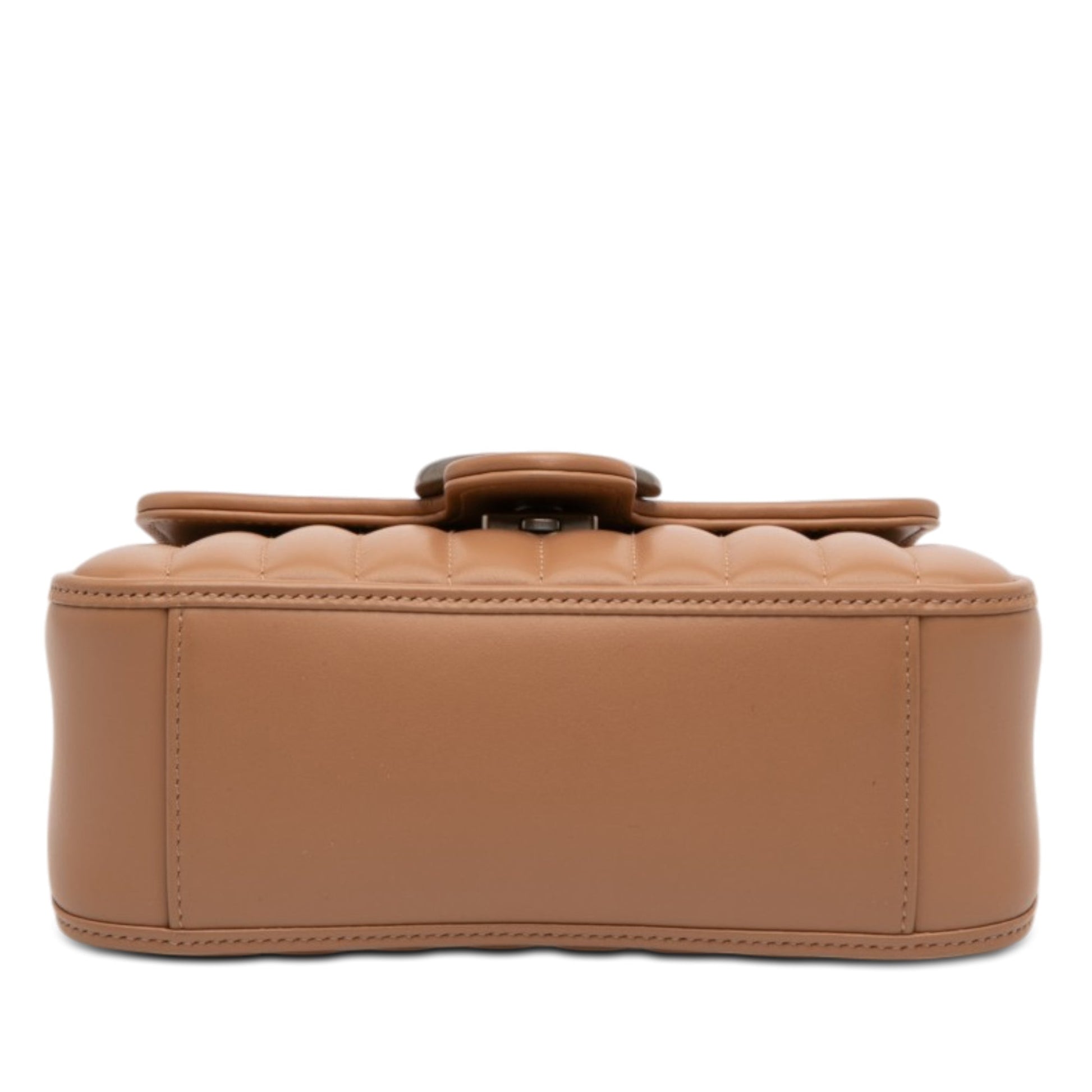 Gucci Mini GG Marmont Matelasse Calfskin Aria Top Handle Bag