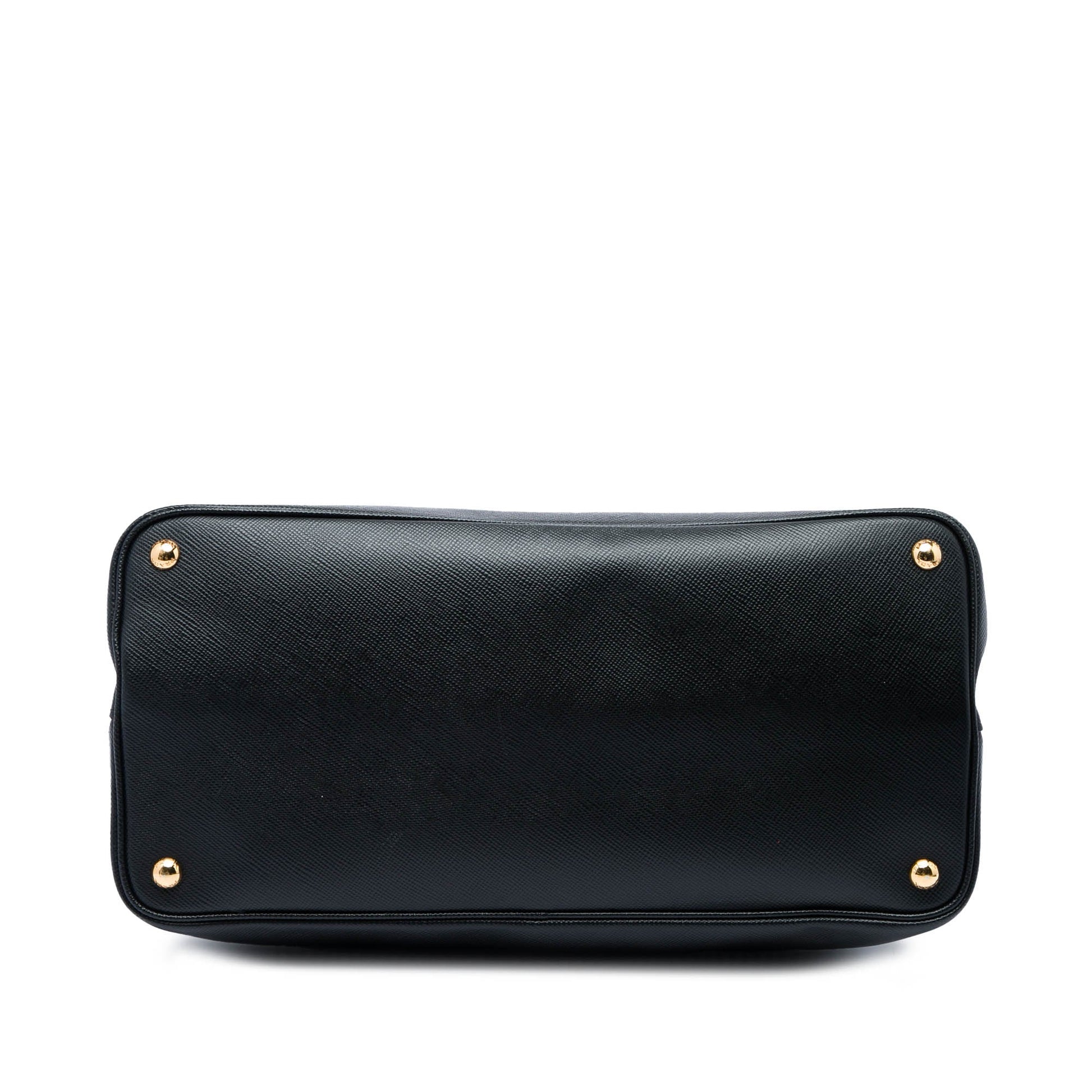 Prada Large Saffiano Cuir Double Satchel