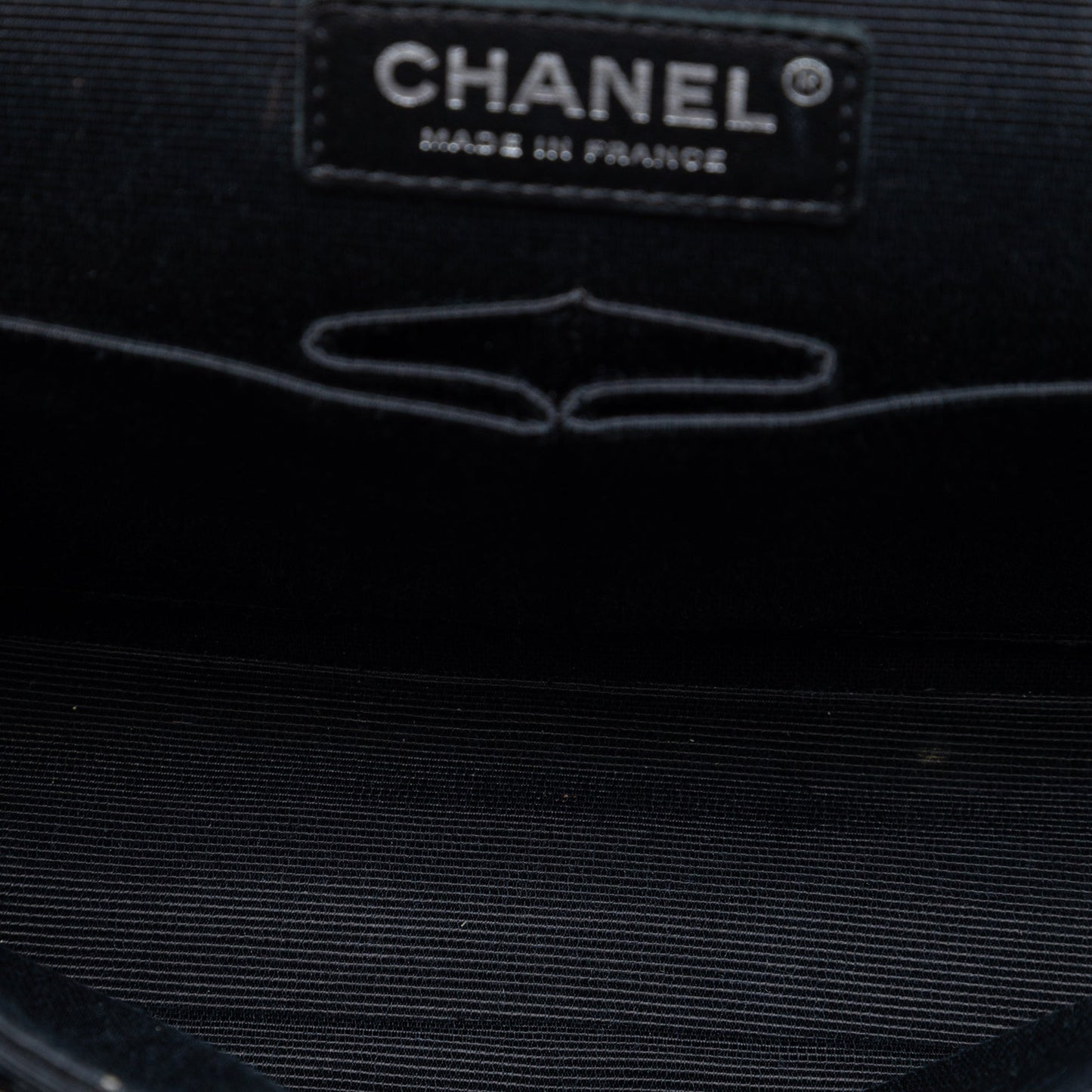 Chanel Medium Classic Tweed and Ribbon Logo Double Flap