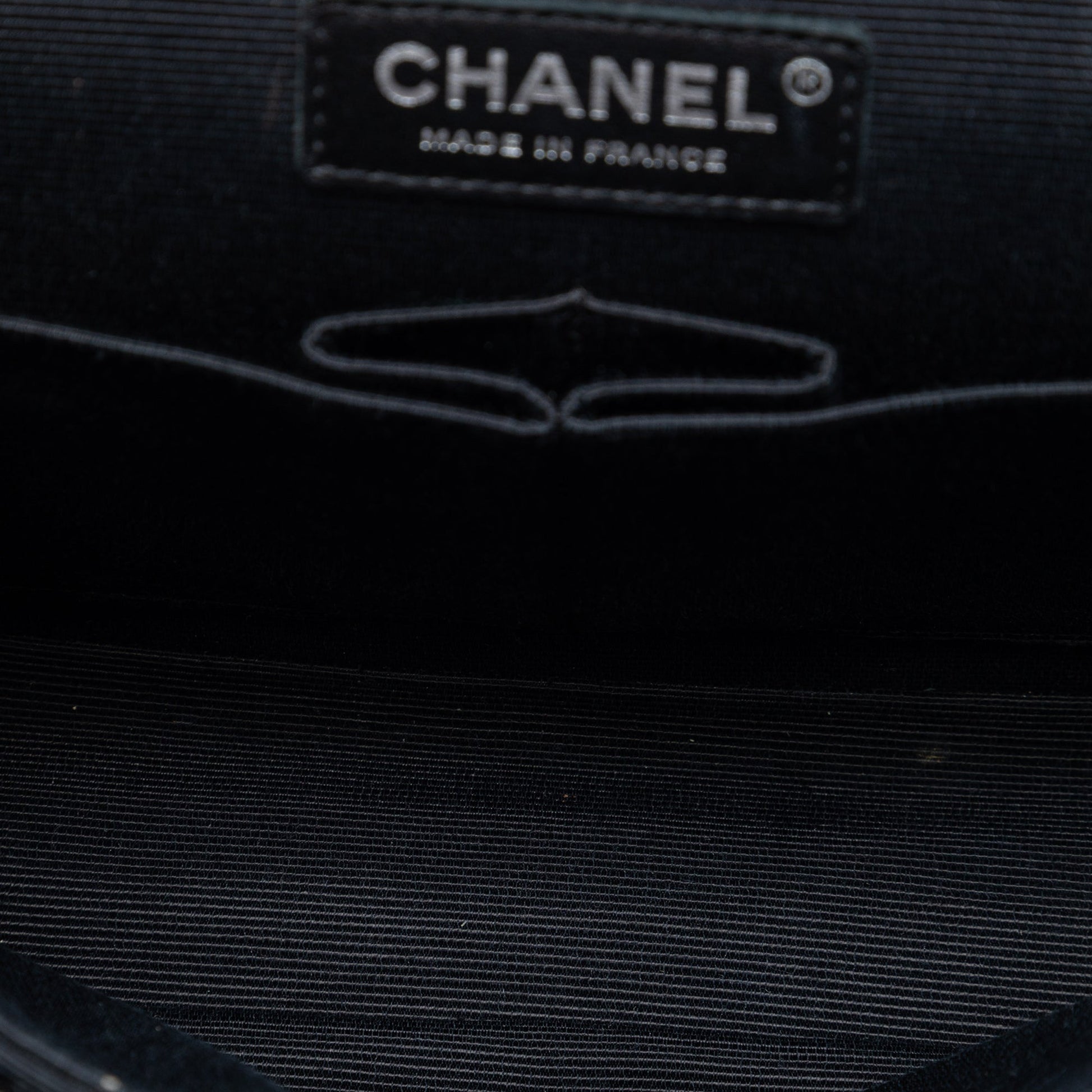 Chanel Medium Classic Tweed and Ribbon Logo Double Flap