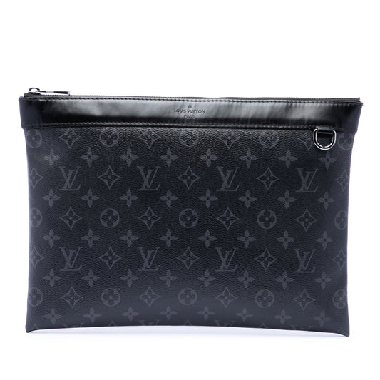 Louis Vuitton Monogram Eclipse Discovery Pochette GM