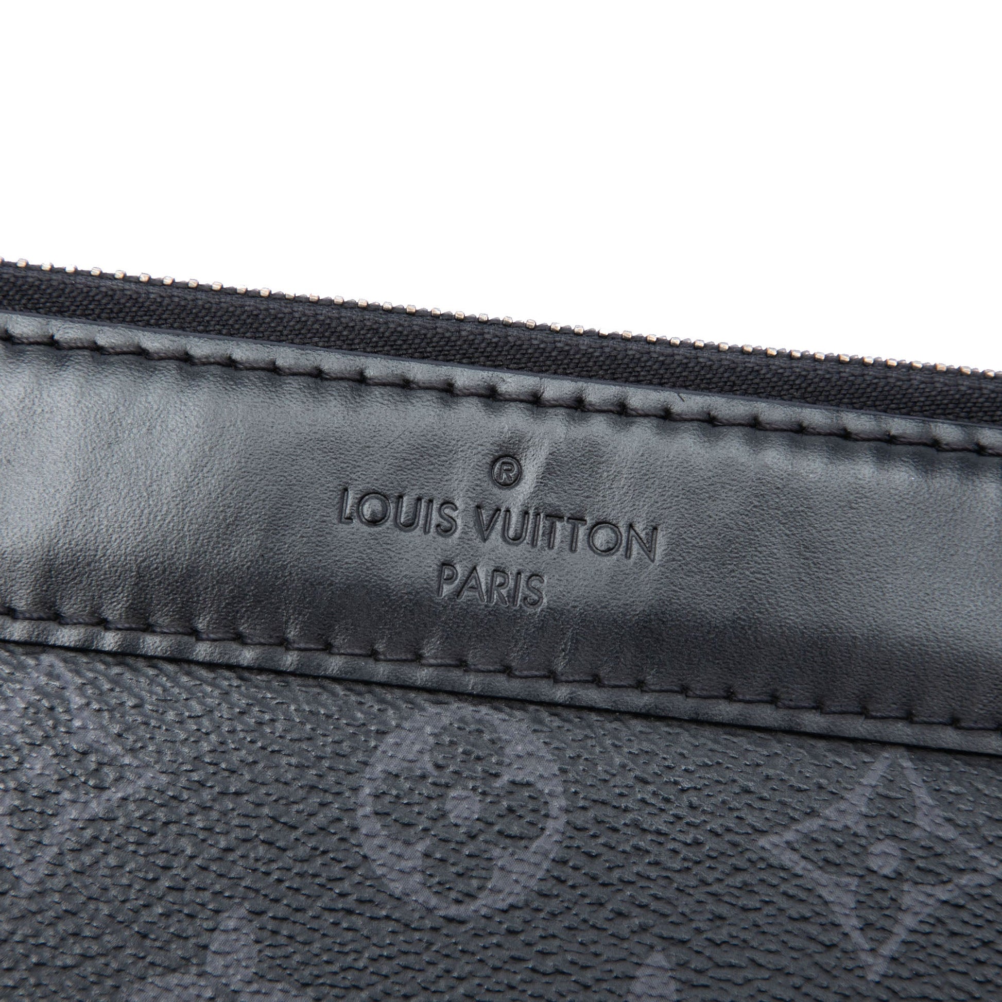 Louis Vuitton Monogram Eclipse Discovery Pochette GM