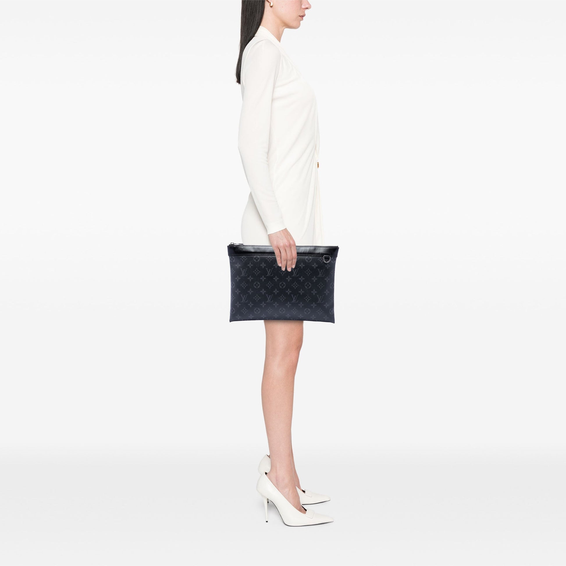 Louis Vuitton Monogram Eclipse Discovery Pochette GM