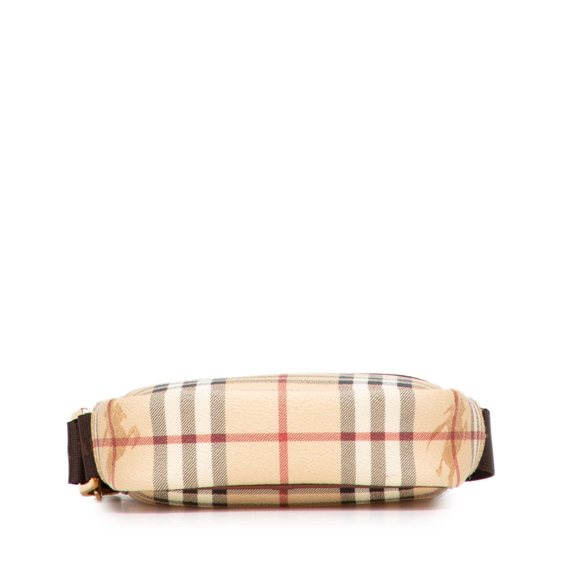 Burberry Haymarket Check Coated Canvas Crossbody