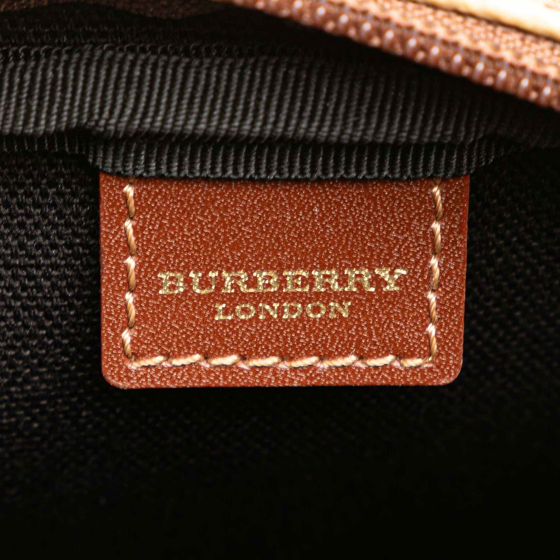 Burberry Haymarket Check Coated Canvas Crossbody