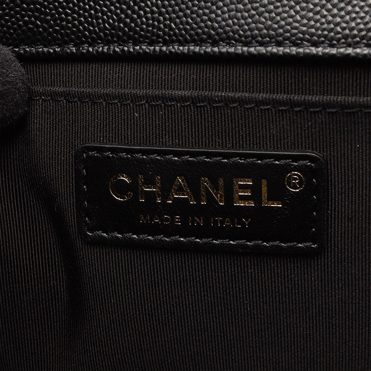 Chanel Old Medium Quilted Caviar Boy Flap