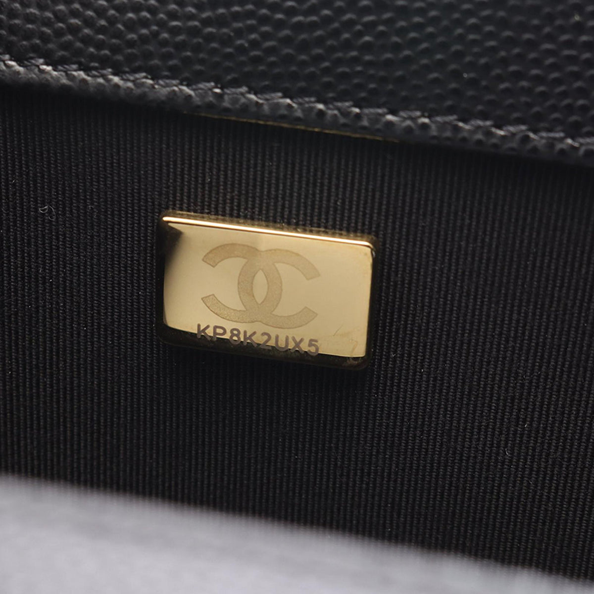 Chanel Old Medium Quilted Caviar Boy Flap