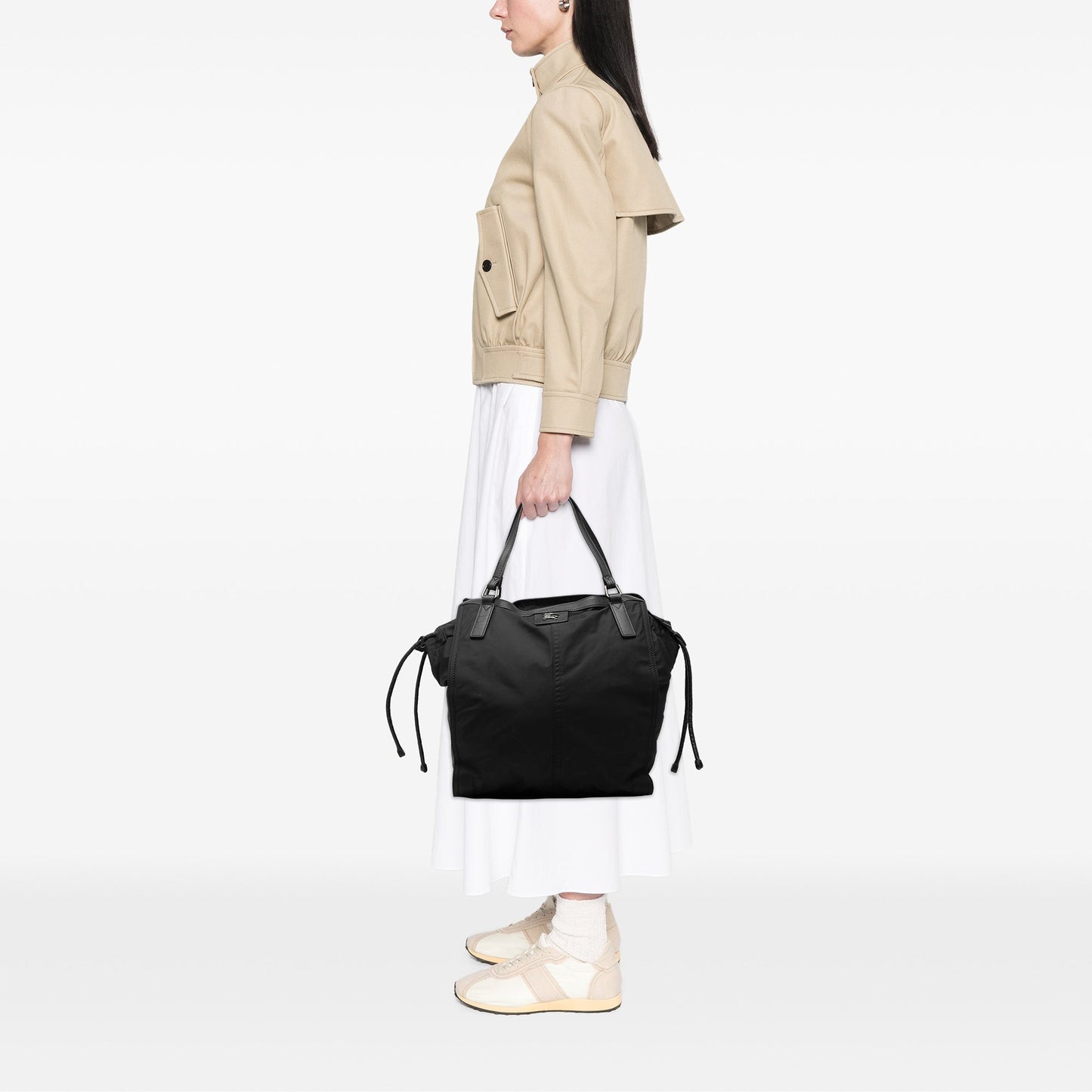 Burberry Nylon Packable Buckleigh Tote