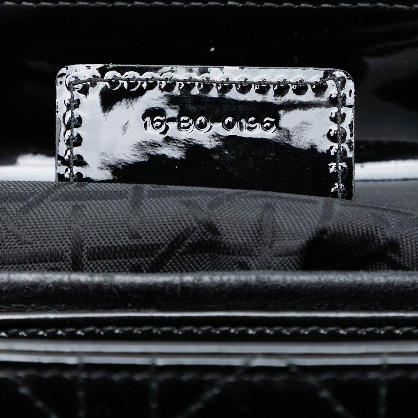 Dior Medium Patent Cannage Lady Dior