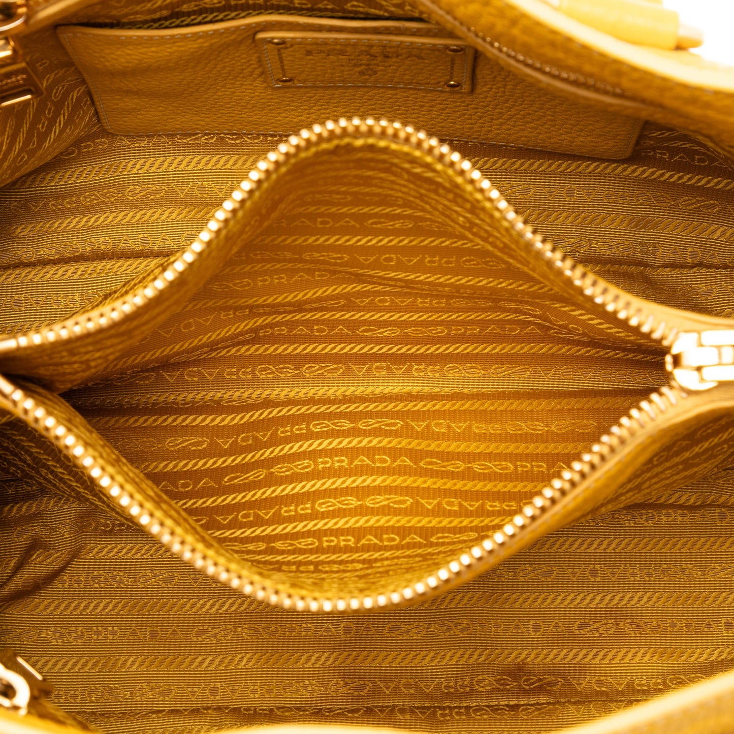 Prada Vitello Daino Open Convertible Tote