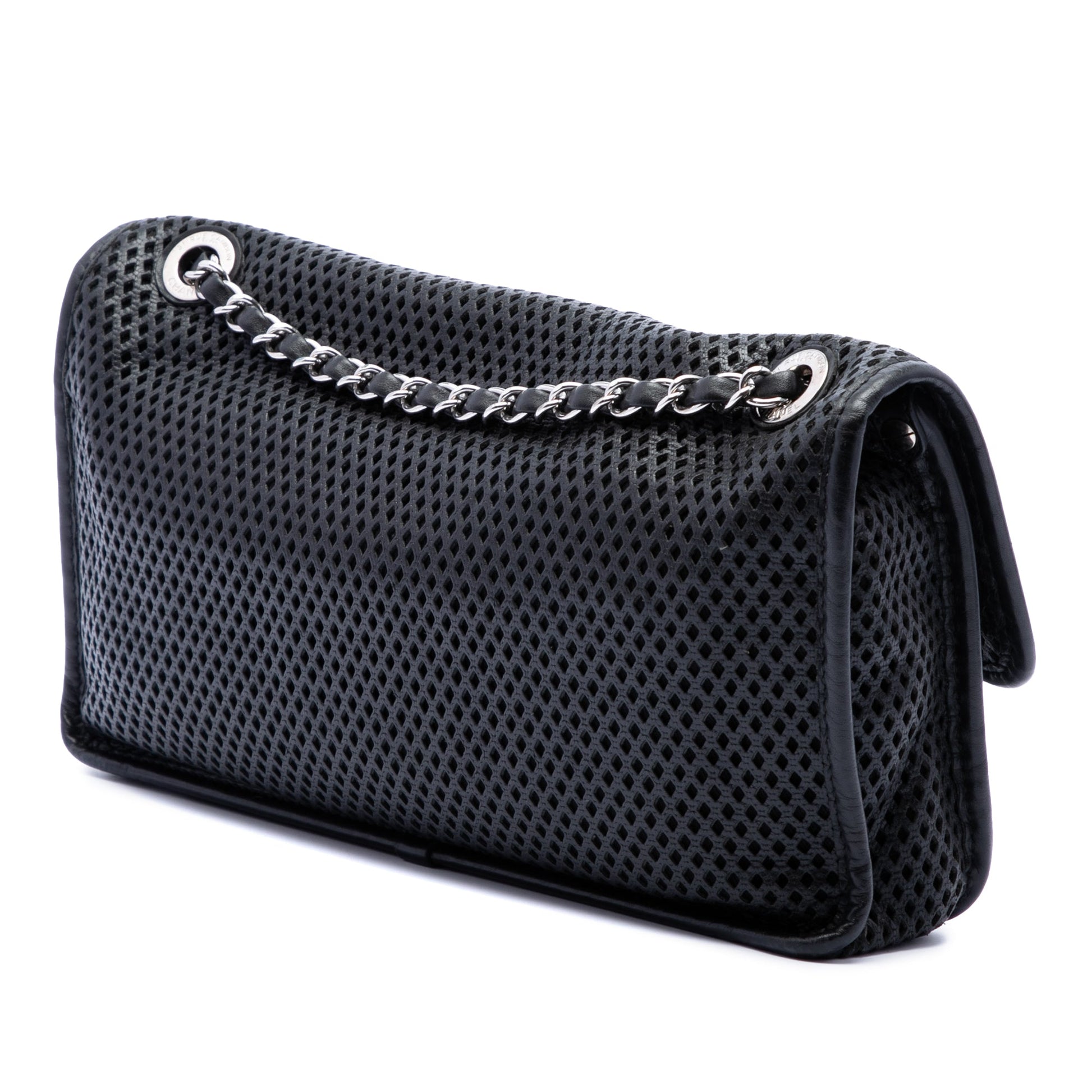 Chanel Medium Perforated Lambskin Up In The Air Flap