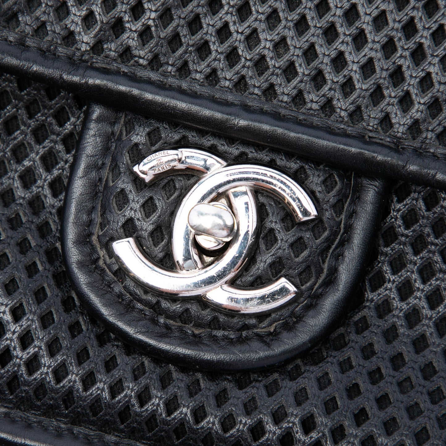 Chanel Medium Perforated Lambskin Up In The Air Flap