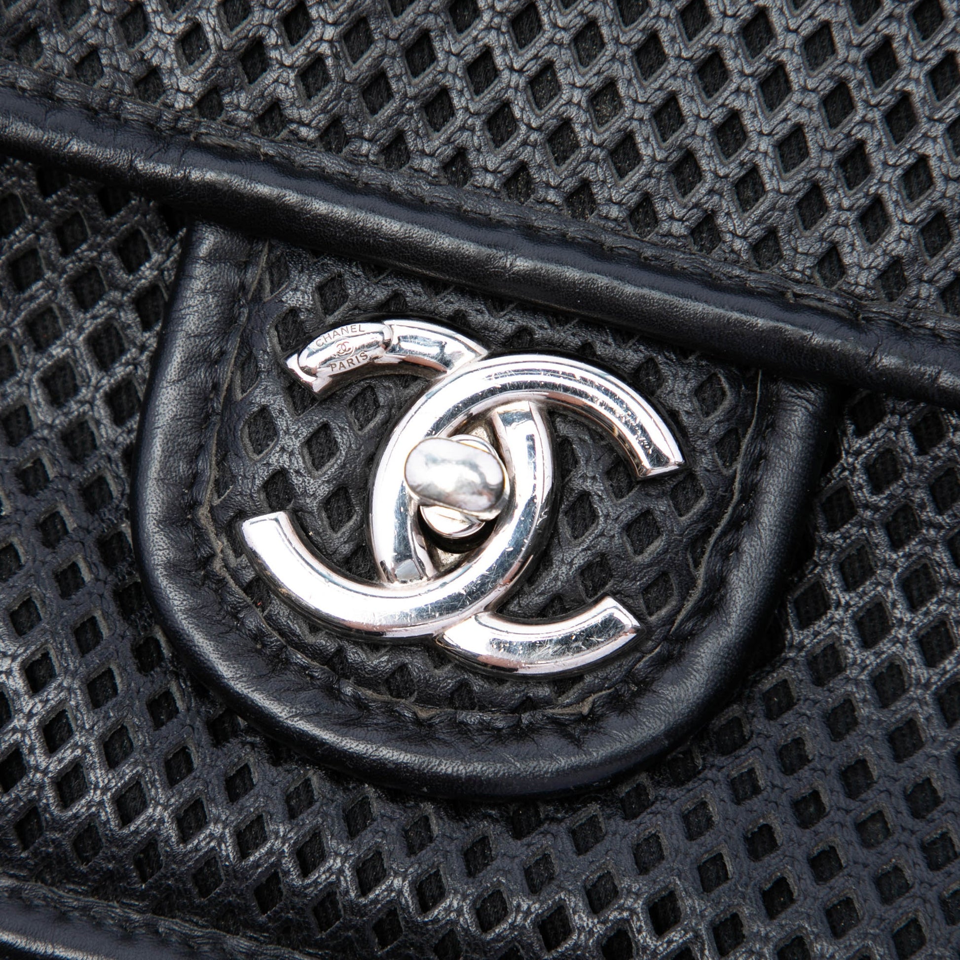 Chanel Medium Perforated Lambskin Up In The Air Flap