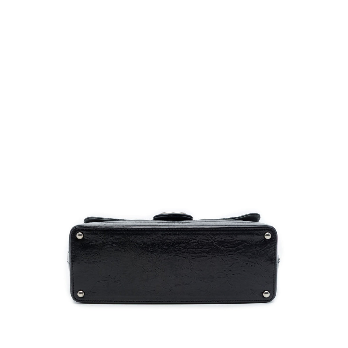 Chanel Quilted Iridescent Calfskin VIP Flap — Black