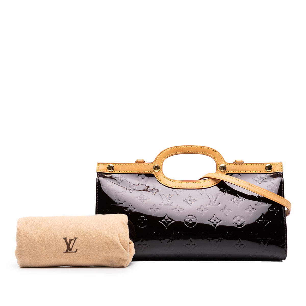 Louis Vuitton Monogram Vernis Roxbury Drive — Purple