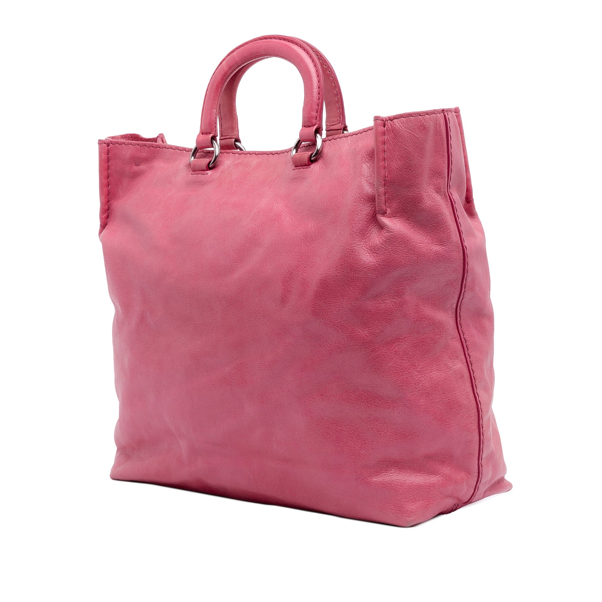 Prada Vitello Shine Open Convertible Tote