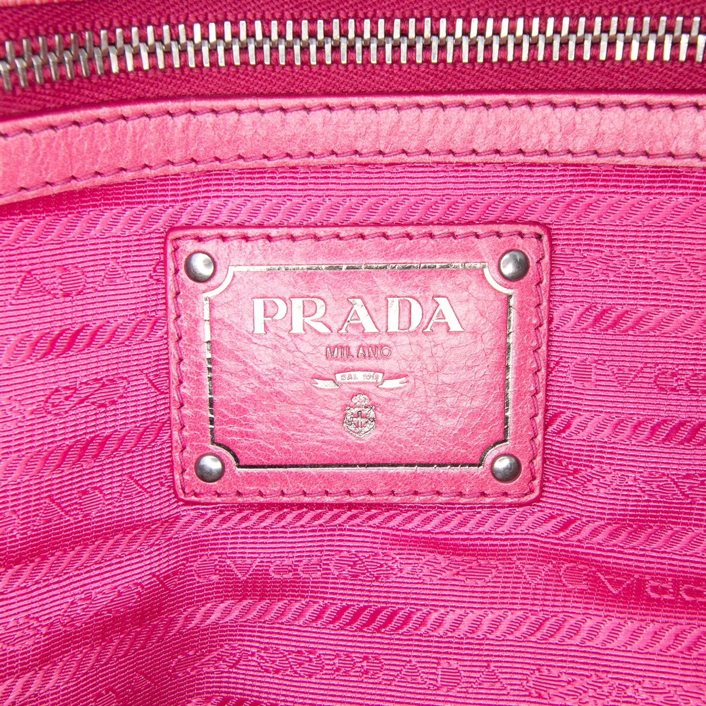 Prada Vitello Shine Open Convertible Tote