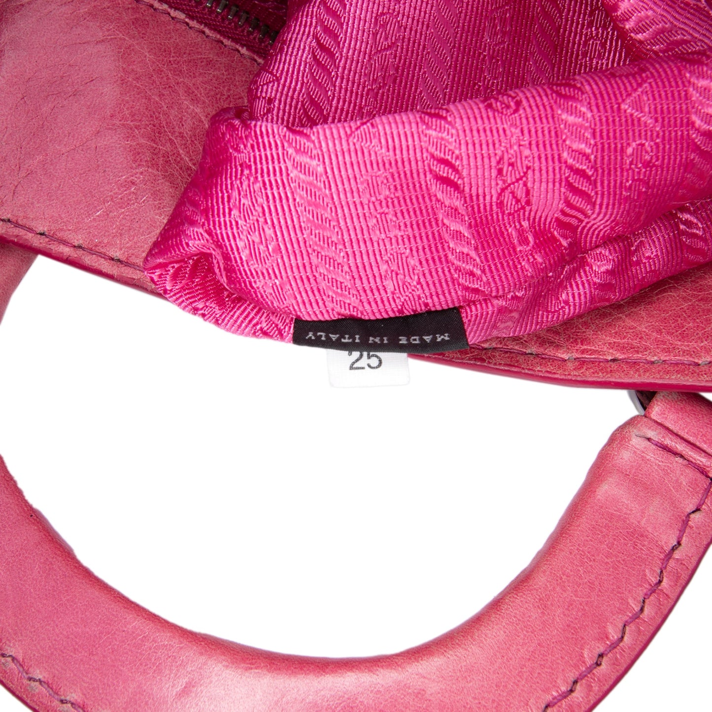 Prada Vitello Shine Open Convertible Tote