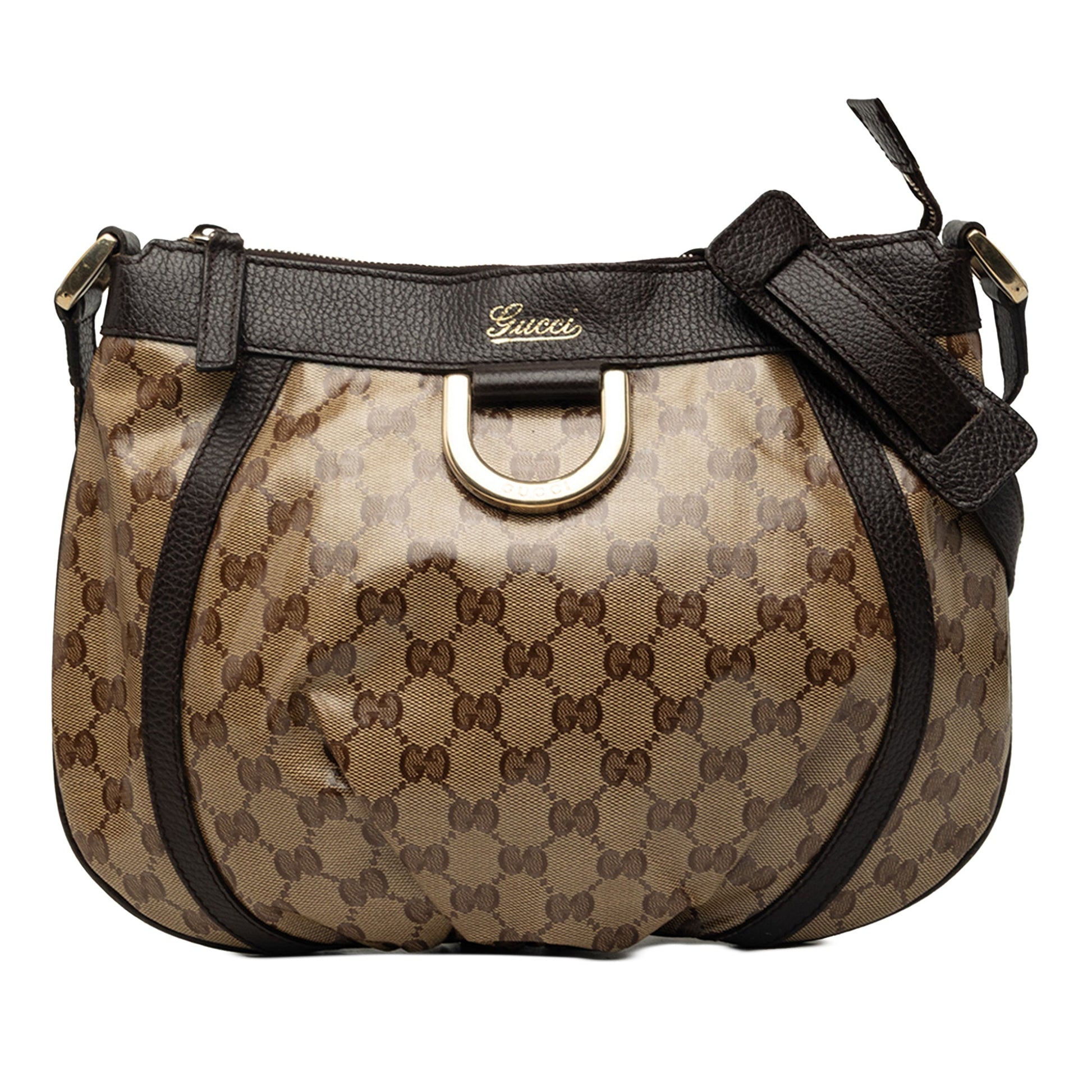 Gucci GG Crystal Abbey D Ring Crossbody