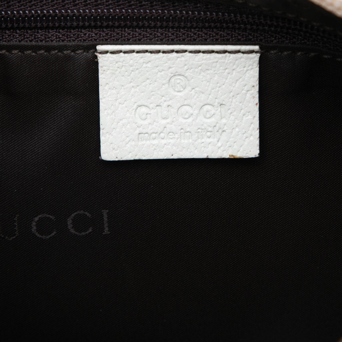 Gucci GG Canvas Bamboo Top Handle
