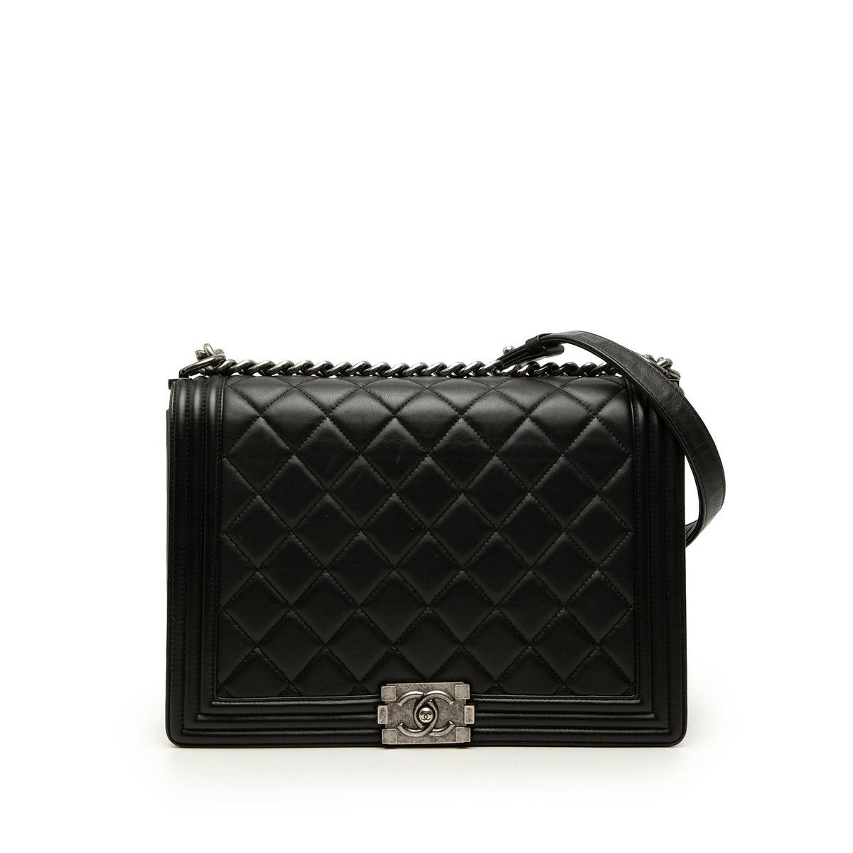 Chanel Large Quilted Lambskin Boy Flap