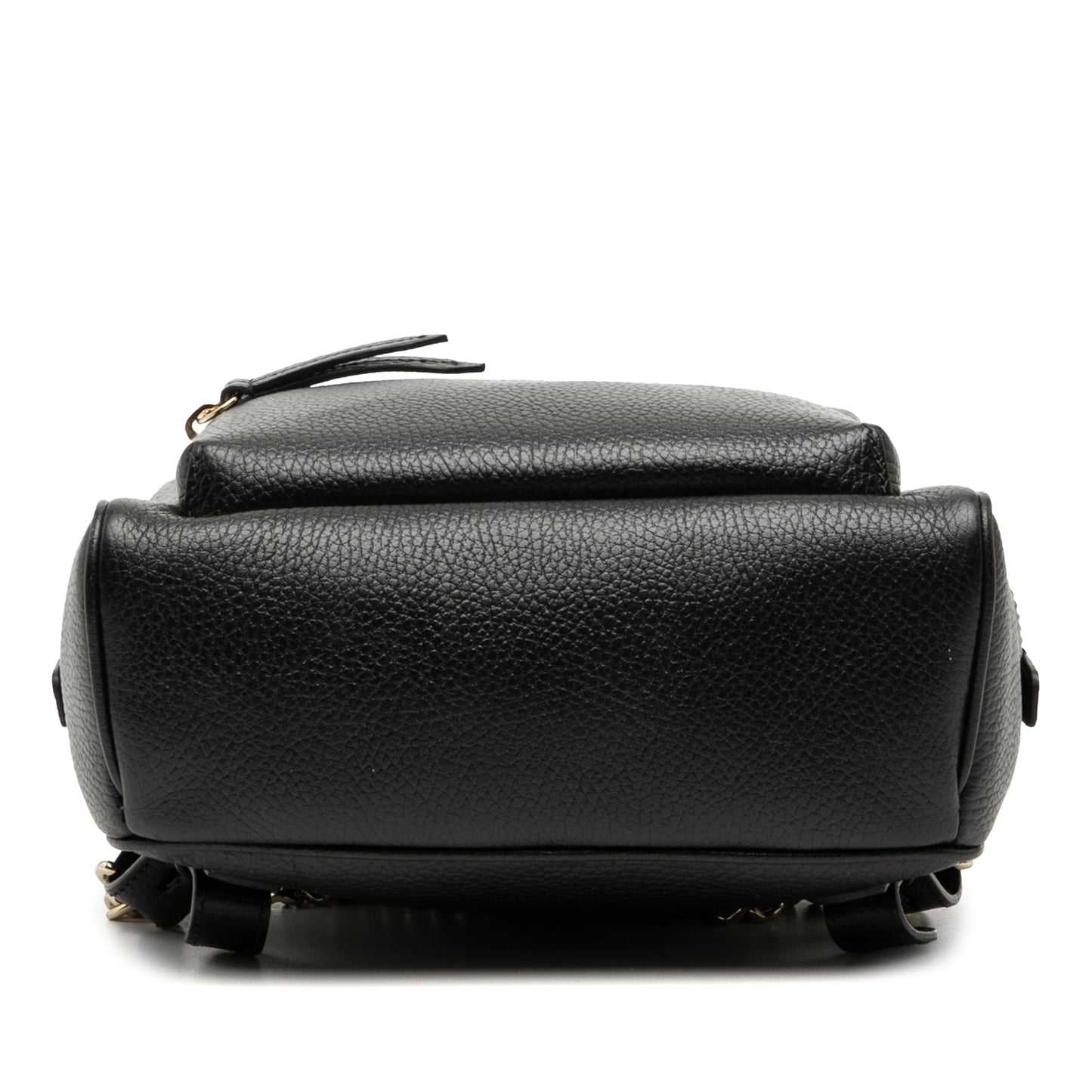 Gucci Pebbled Calfskin Soho Chain Backpack