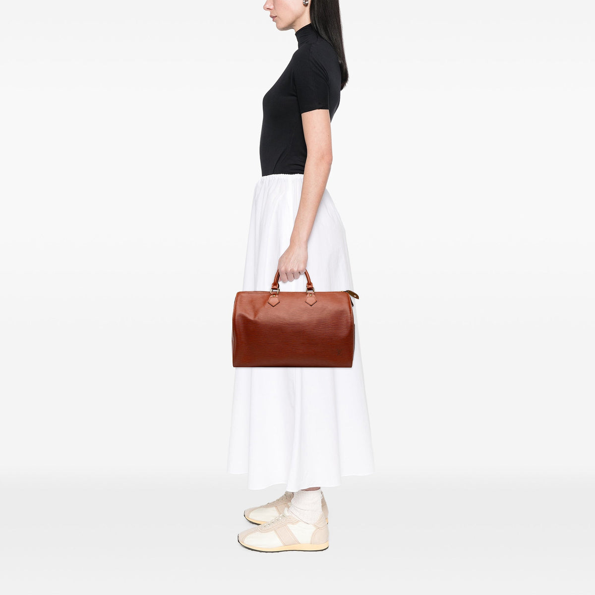 Louis Vuitton Epi Speedy 35 — Brown