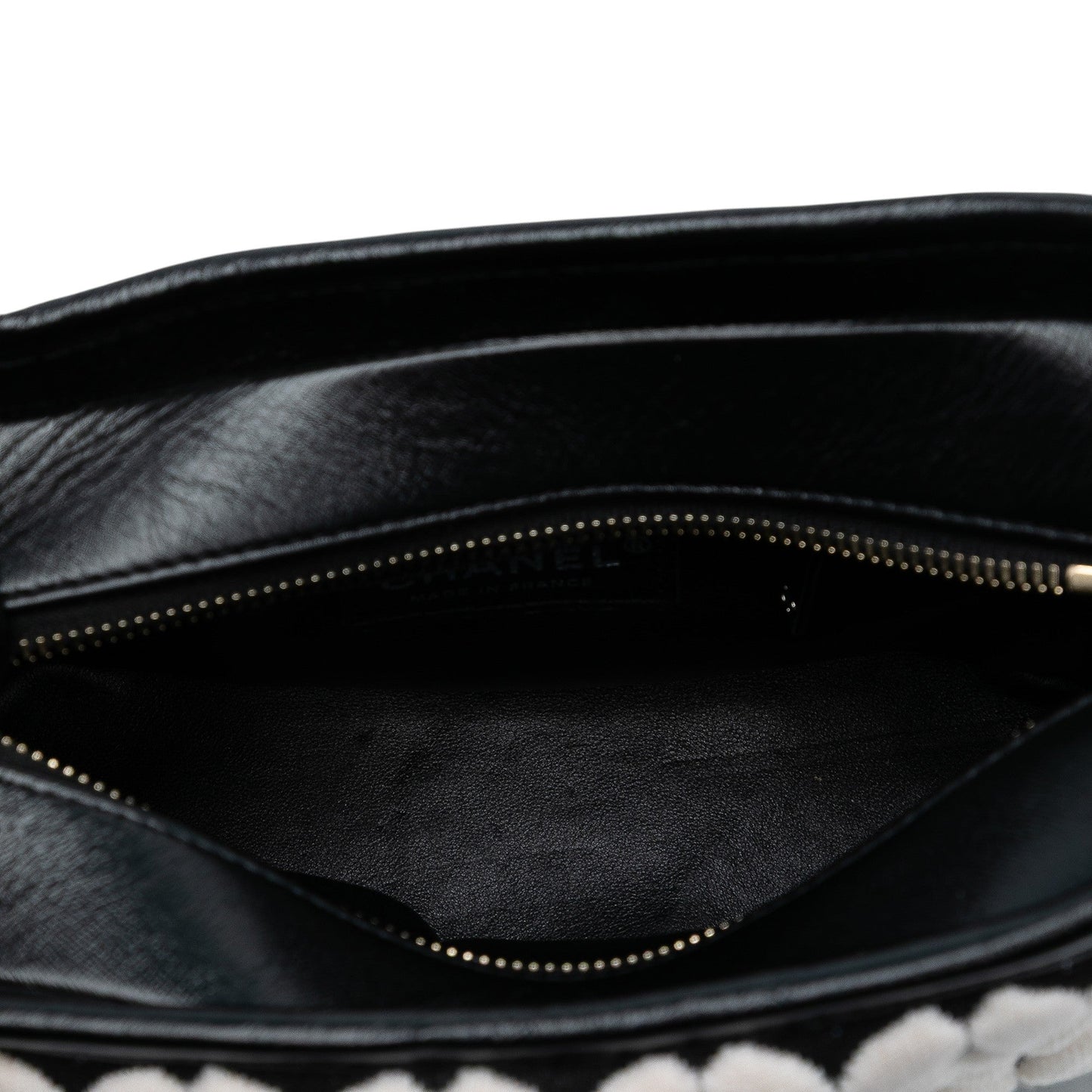 Chanel Small Knit and Calfskin Gabrielle Hobo