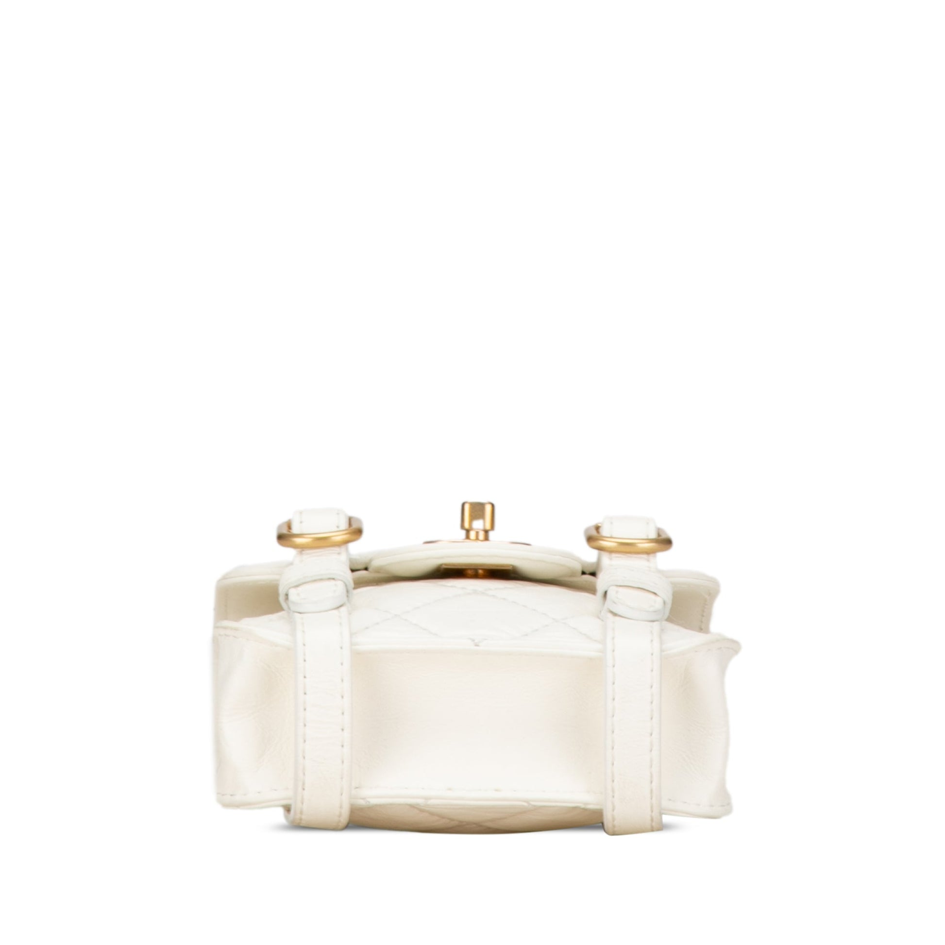 Chanel Mini Aged Calfskin City School Flap