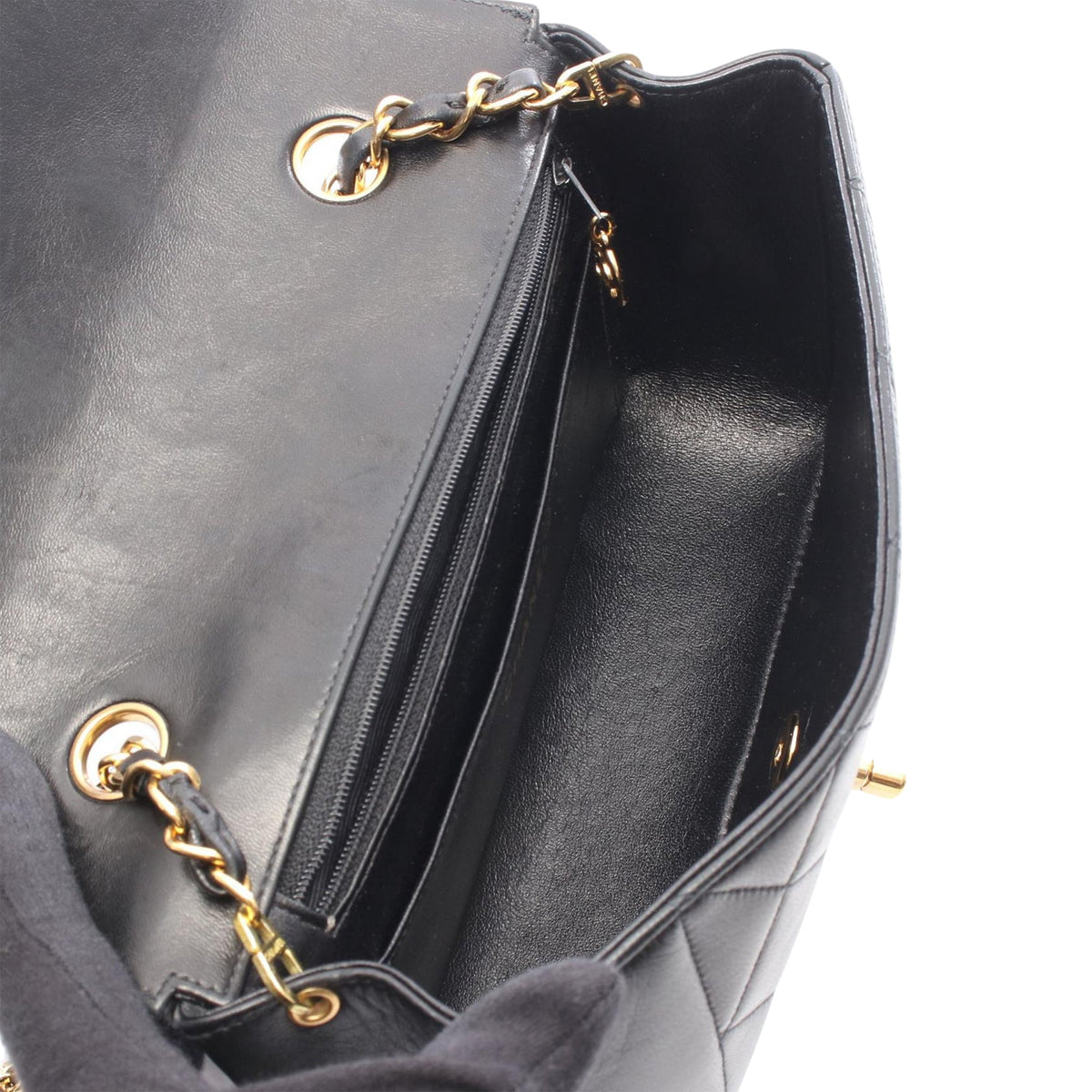 Chanel Small Quilted Lambskin Diana Single Flap