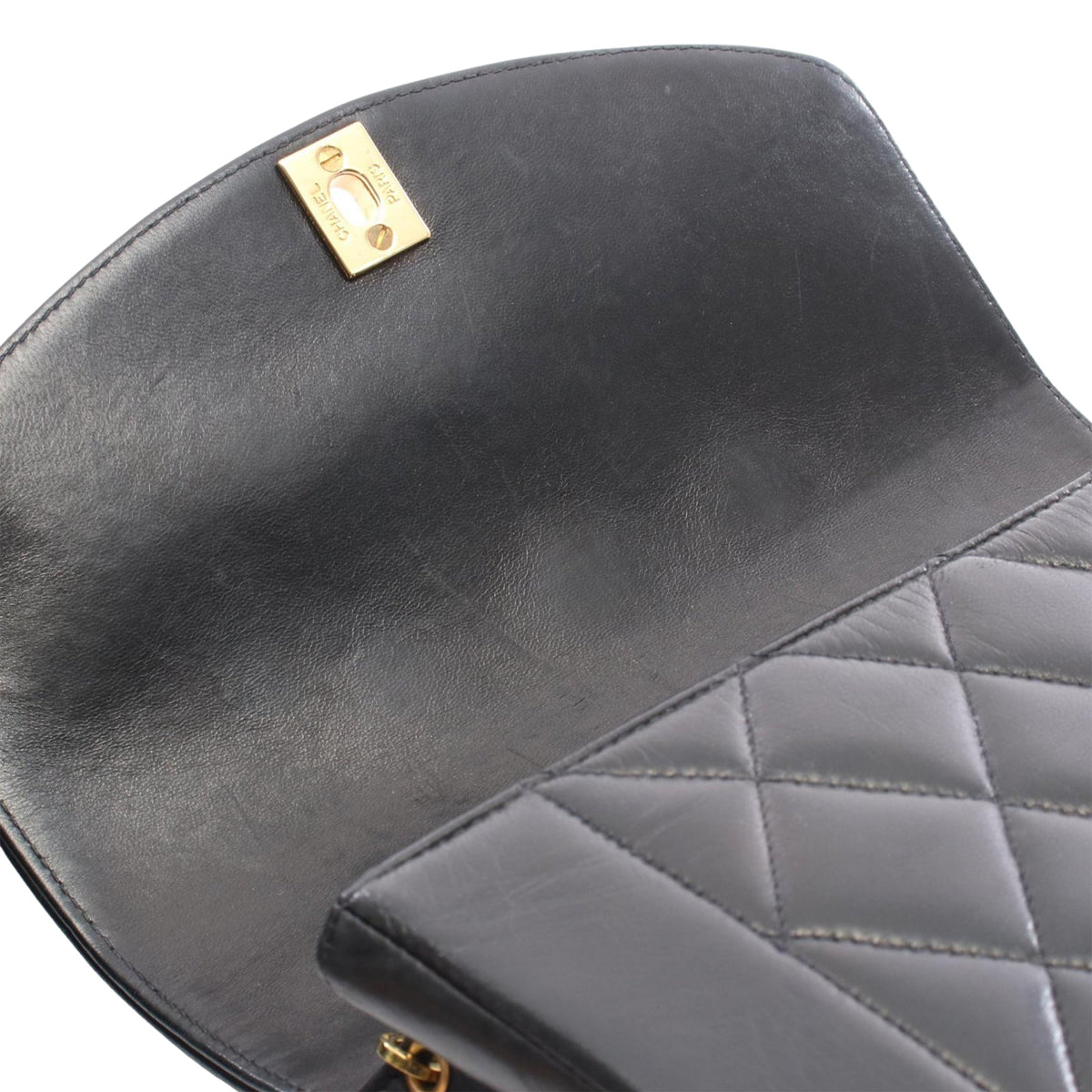 Chanel Small Quilted Lambskin Diana Single Flap