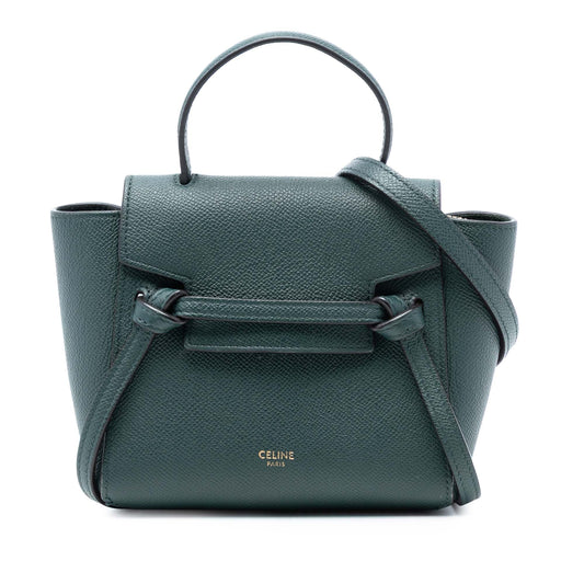 Celine Pico Grained Calfskin Belt Bag