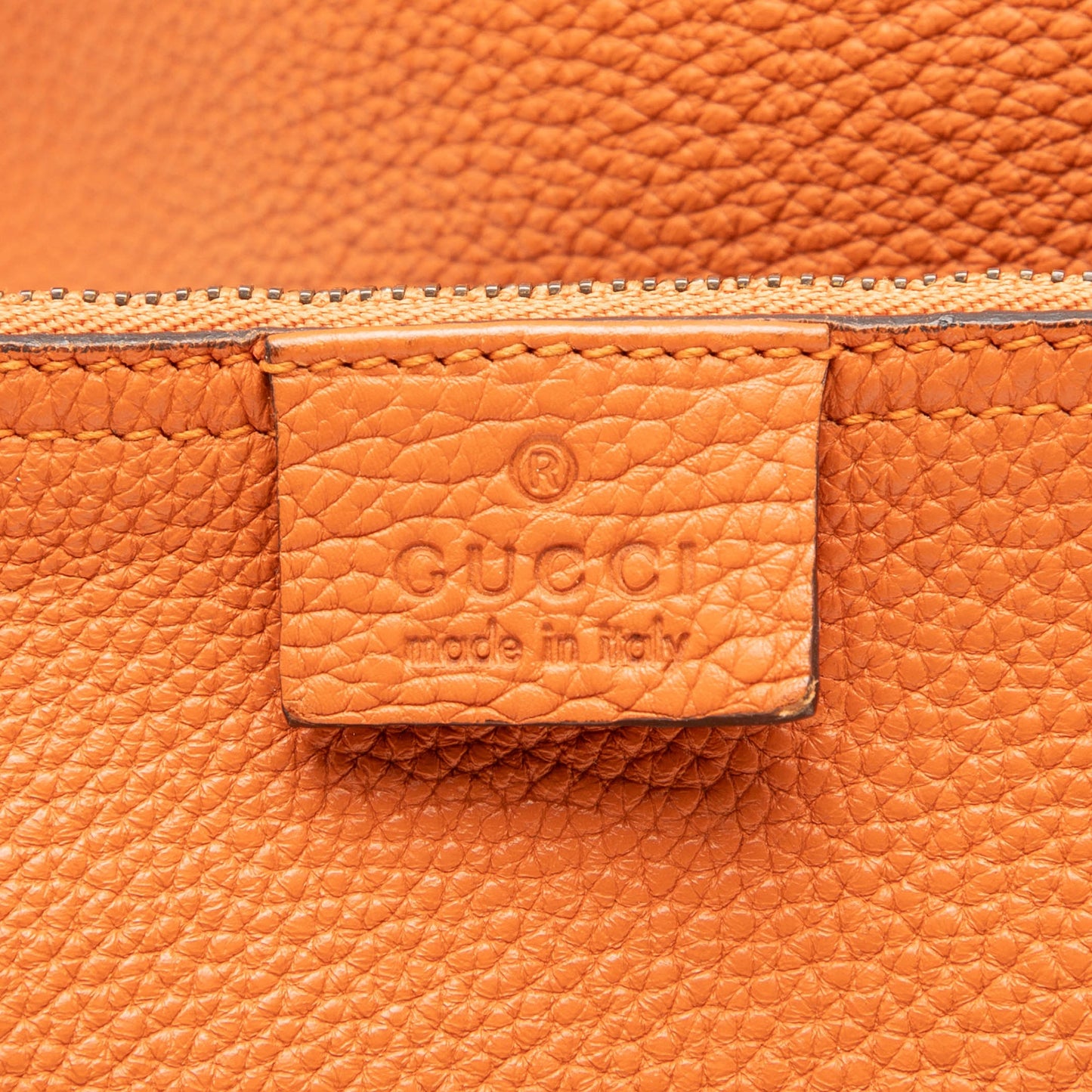 Gucci Grained Calfskin Soft Jackie Bucket Bag