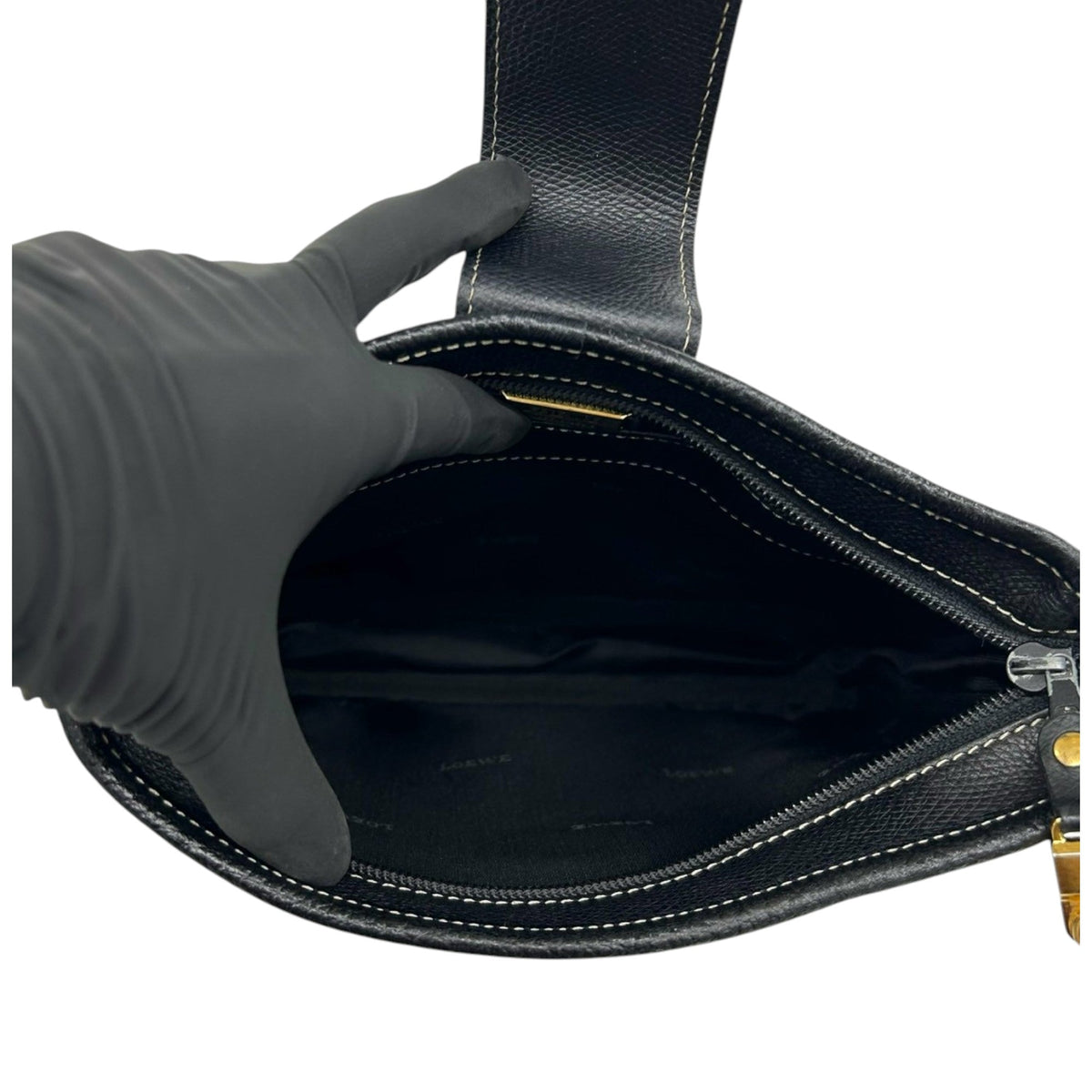 LOEWE Leather Anagram Crossbody
