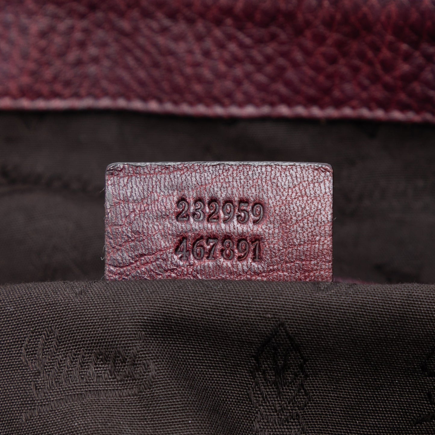 Gucci Medium GG Canvas Bamboo Bar Tote