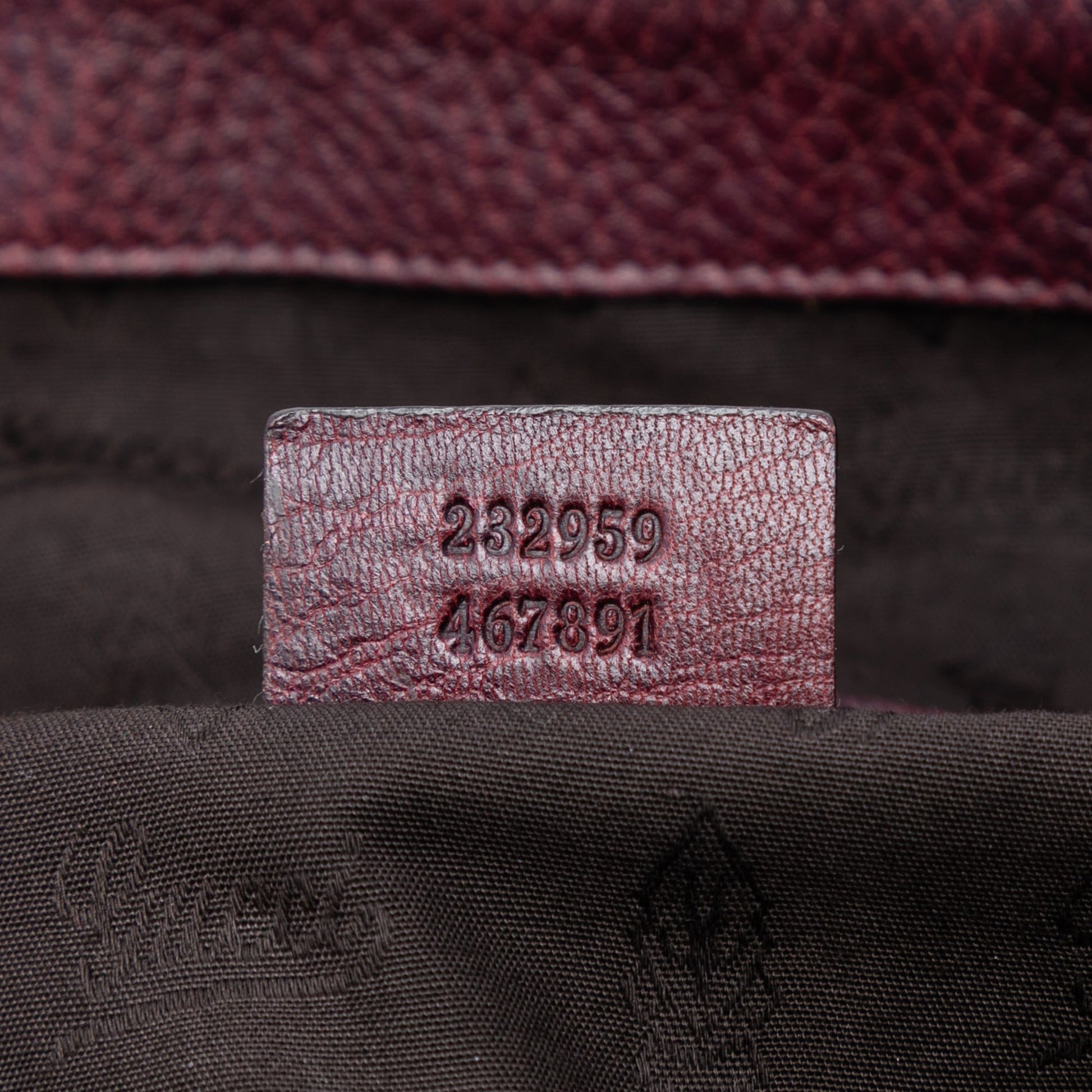 Gucci Medium GG Canvas Bamboo Bar Tote