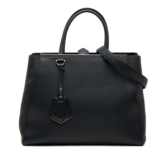 Fendi Medium Leather 2Jours Satchel