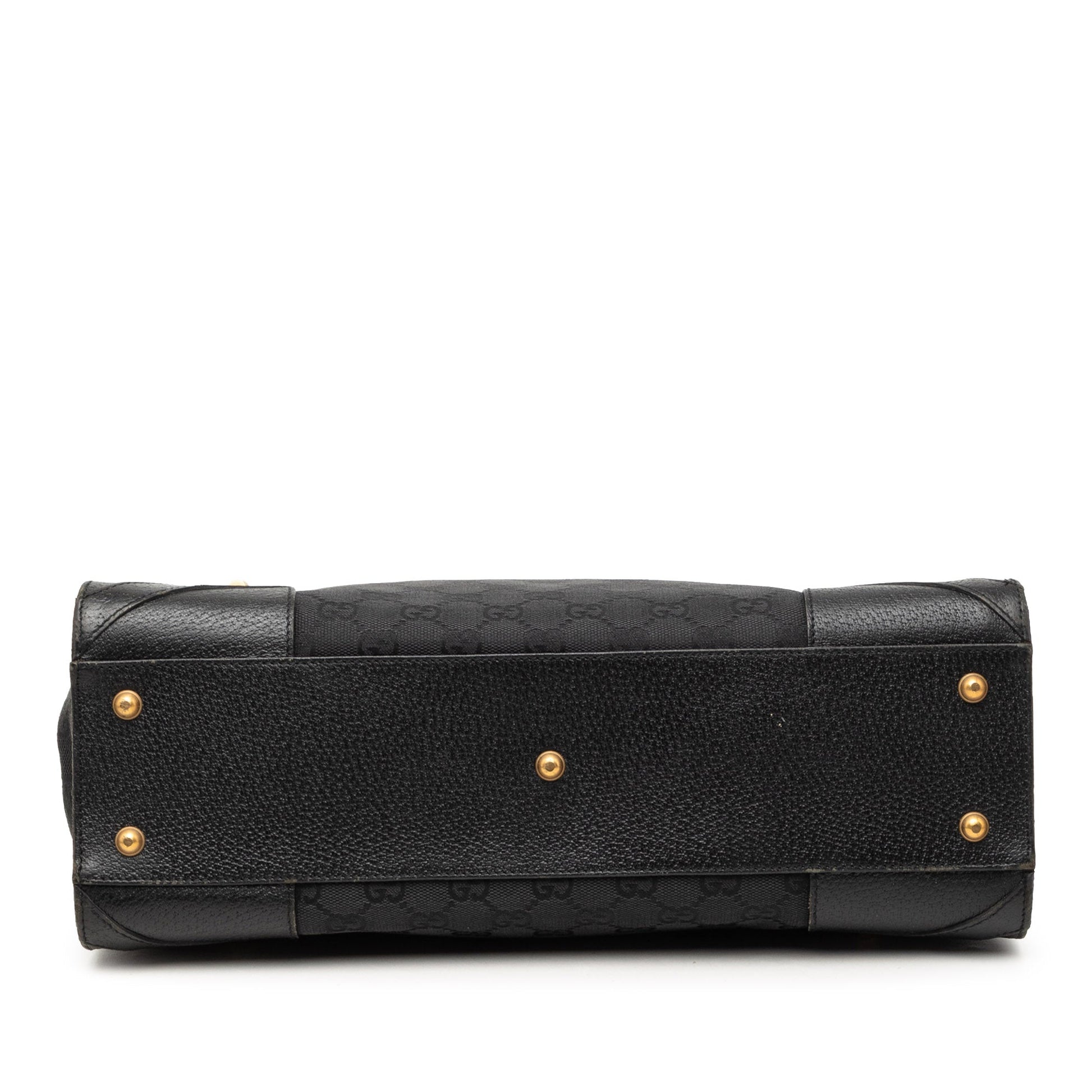 Gucci GG Canvas Nailhead Handbag