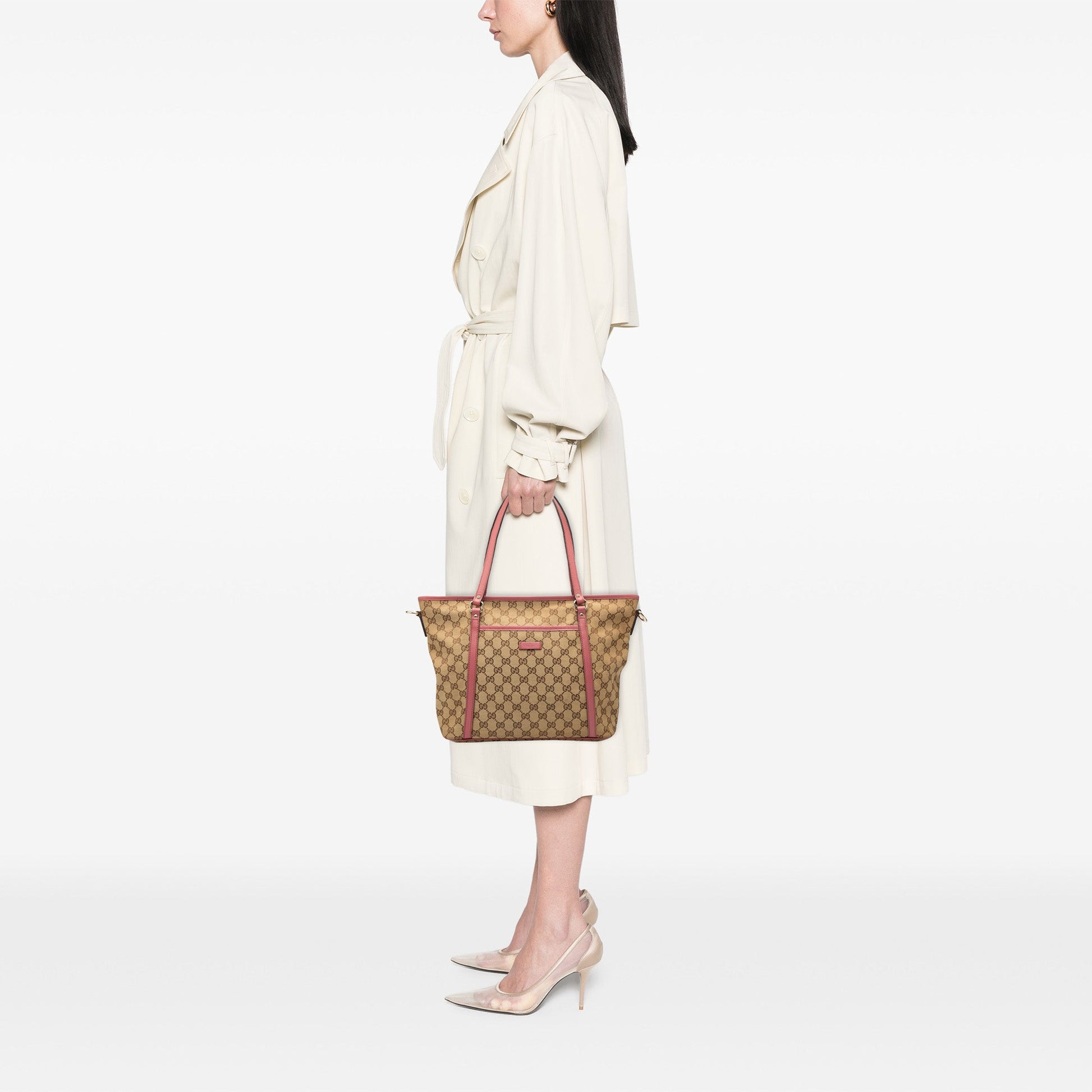 Gucci GG Canvas Convertible Joy Tote
