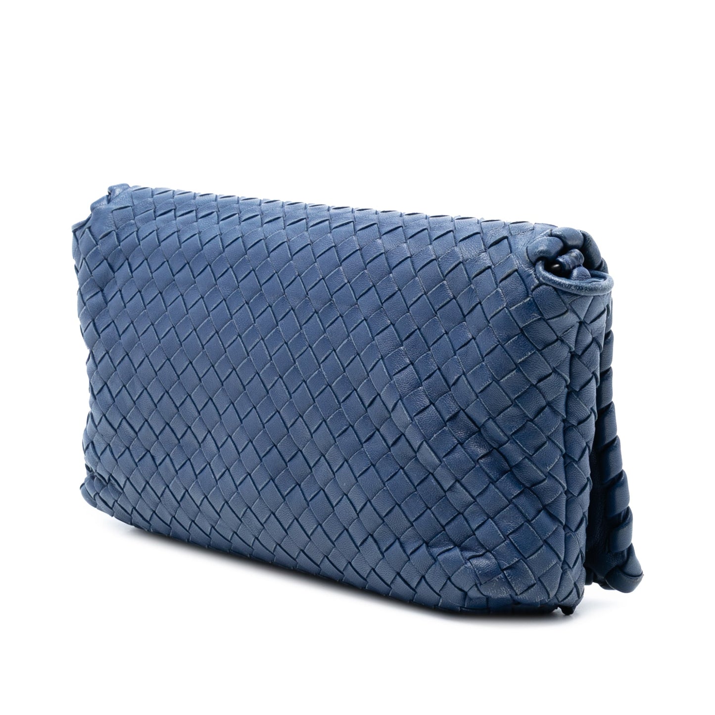 Bottega Veneta Nappa Intrecciato Flap Crossbody