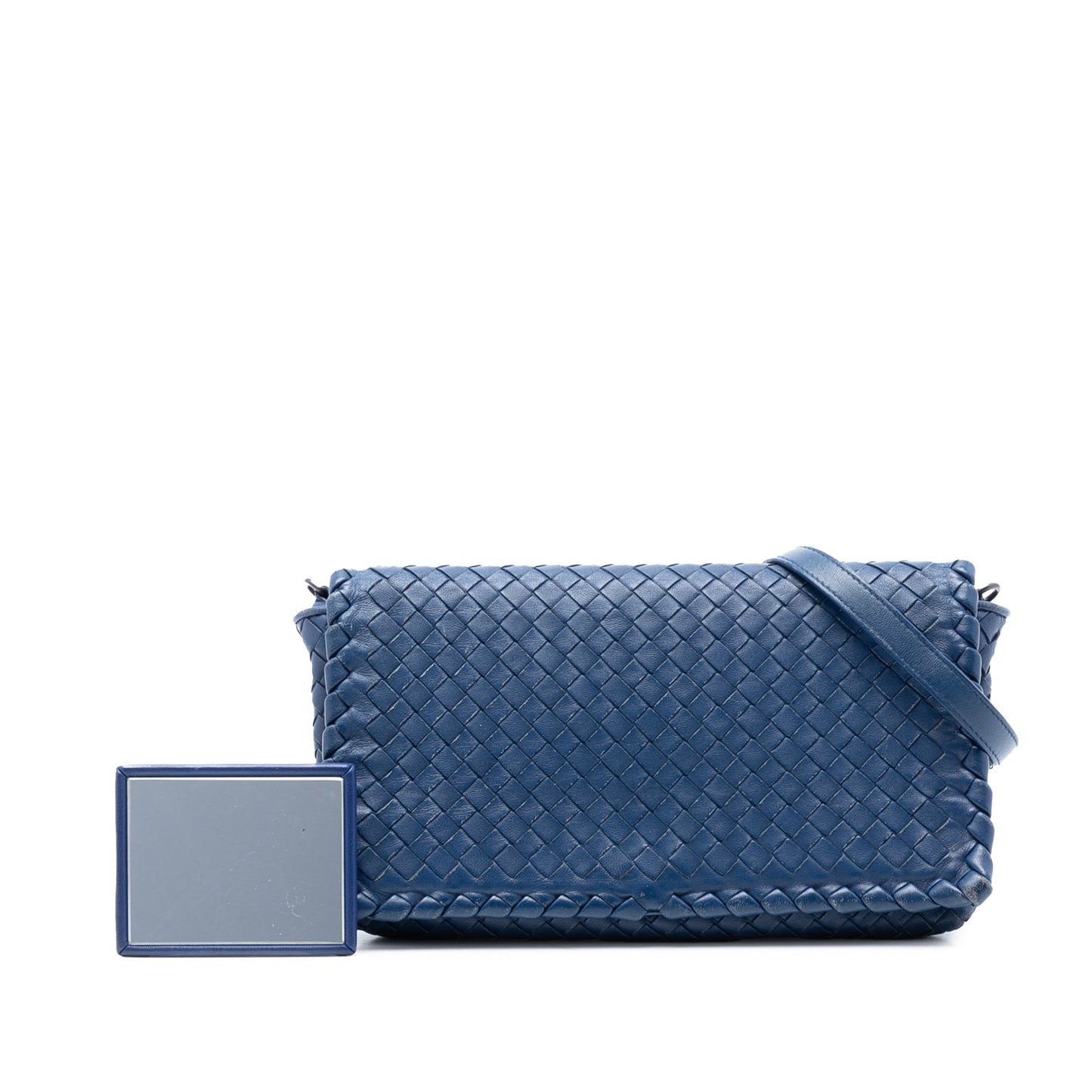 Bottega Veneta Nappa Intrecciato Flap Crossbody