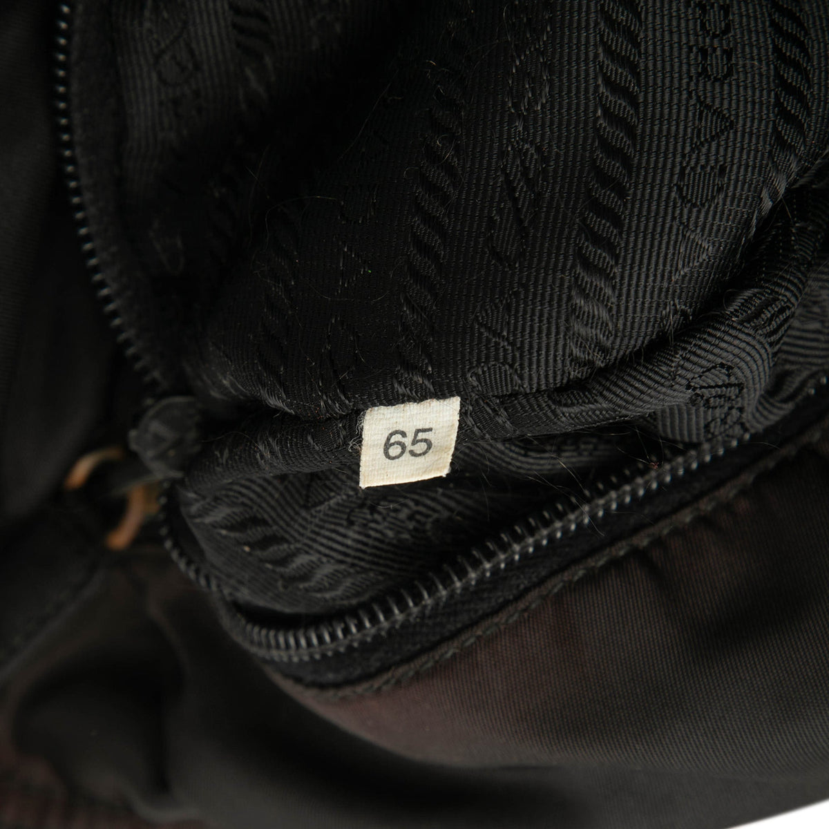 Prada Tessuto Shoulder Bag — Black