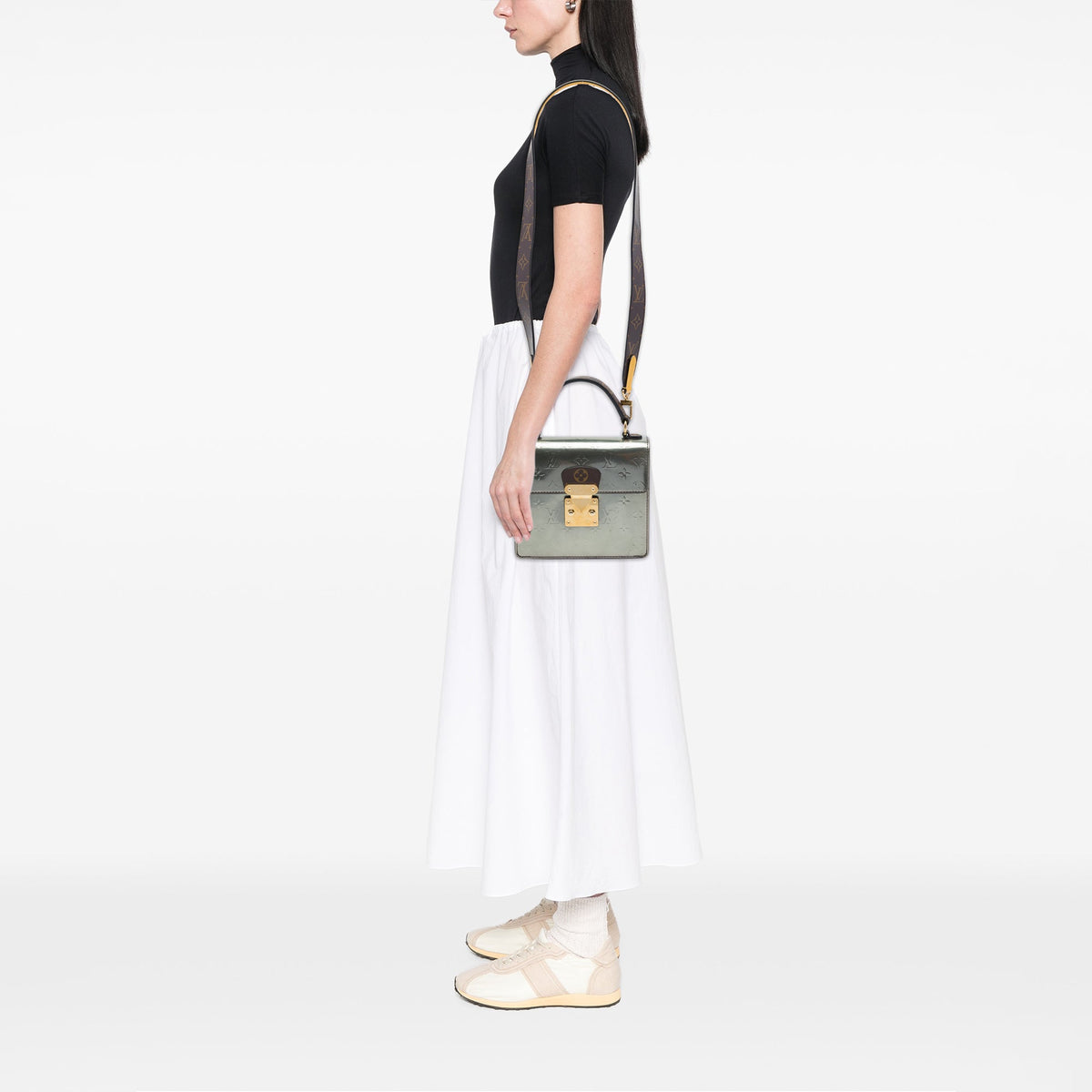 Louis Vuitton Monogram Vernis Spring Street — Brown