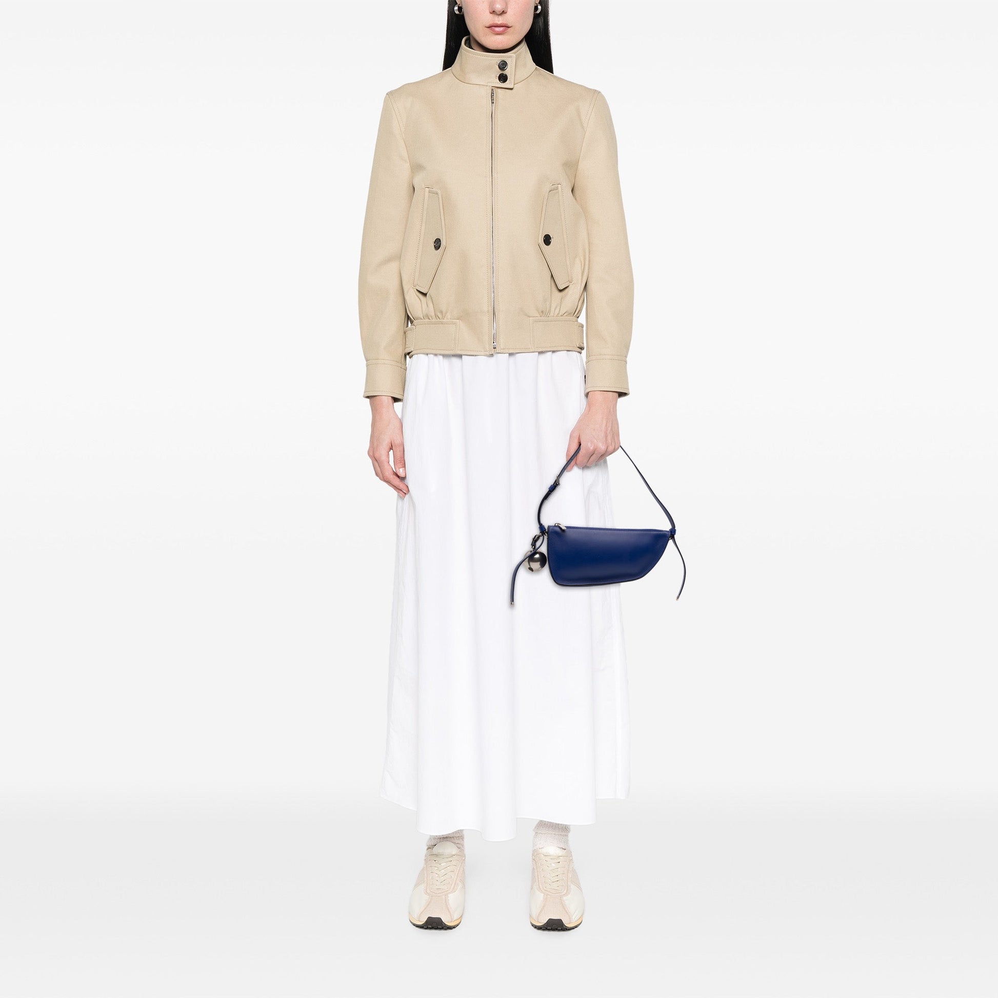 Burberry Mini Lambskin Shield Shoulder Bag