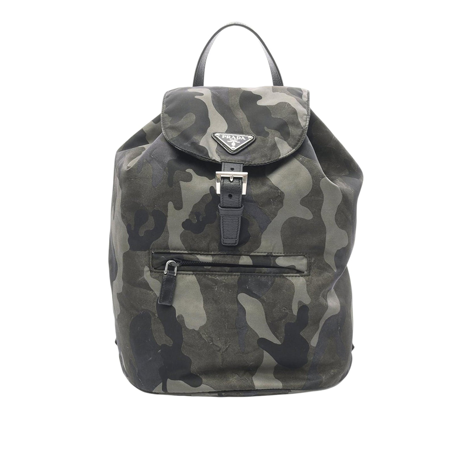 Prada Tessuto Camouflage Saffiano Backpack