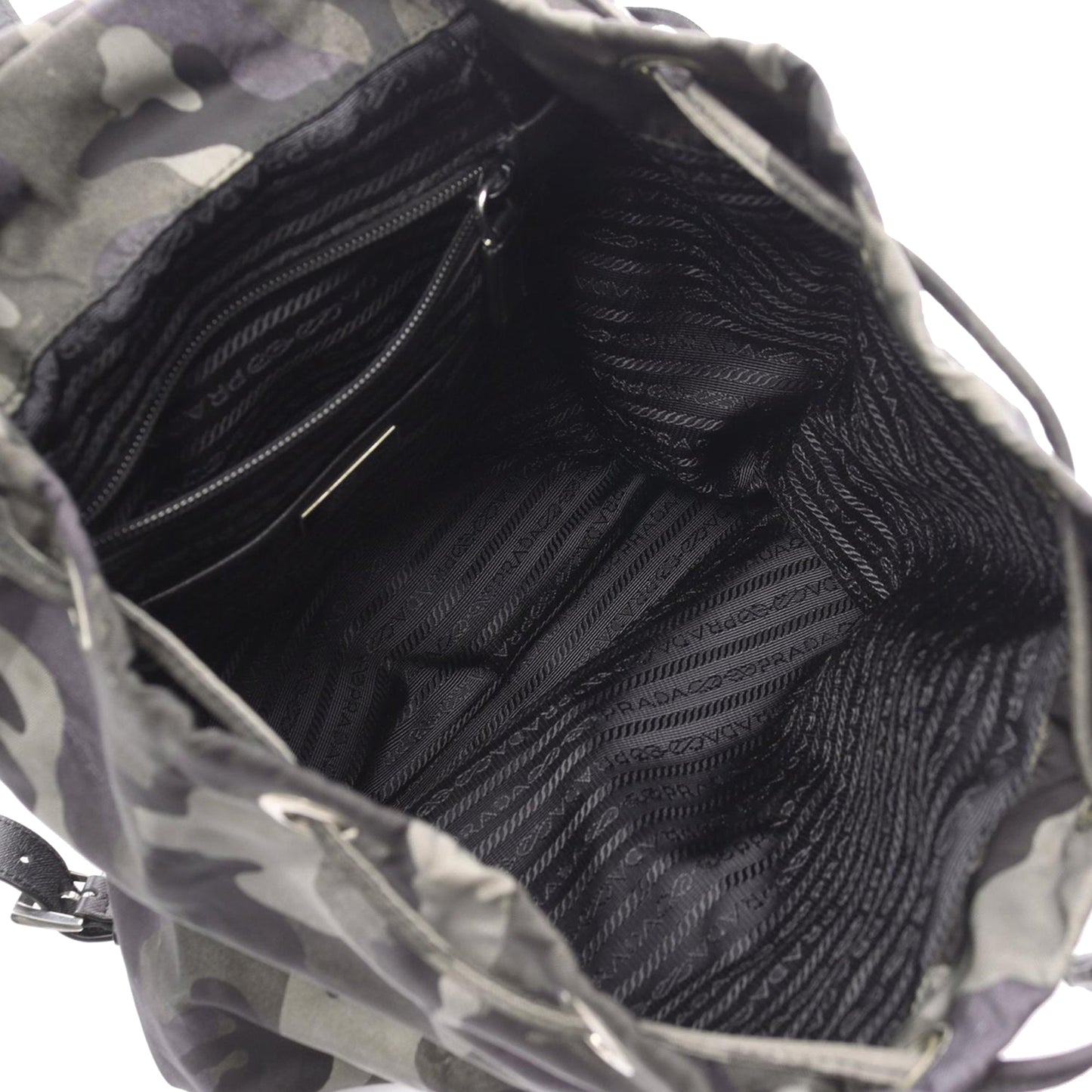 Prada Tessuto Camouflage Saffiano Backpack