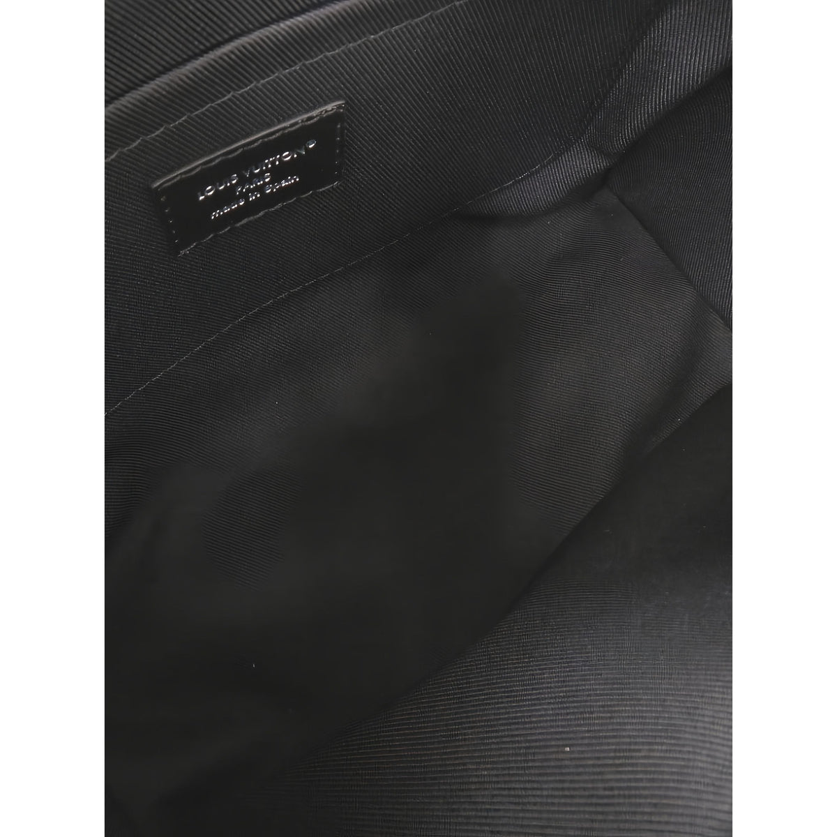 Louis Vuitton Glossy Calfskin Keepall Cargo Bandouliere 25 — Black