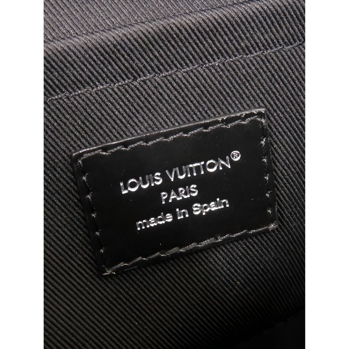 Louis Vuitton Glossy Calfskin Keepall Cargo Bandouliere 25 — Black